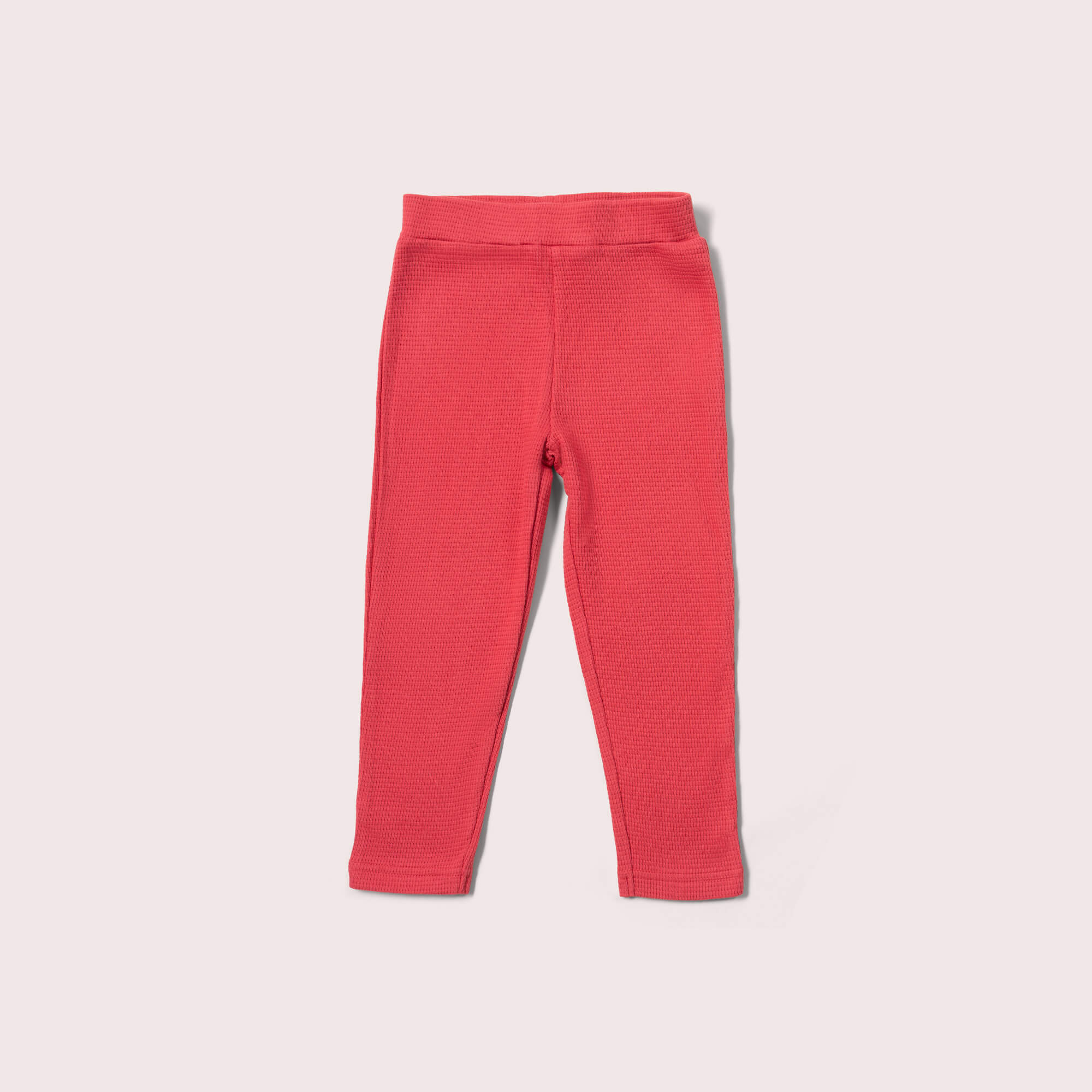 Holly Berry Organic Waffle Leggings
