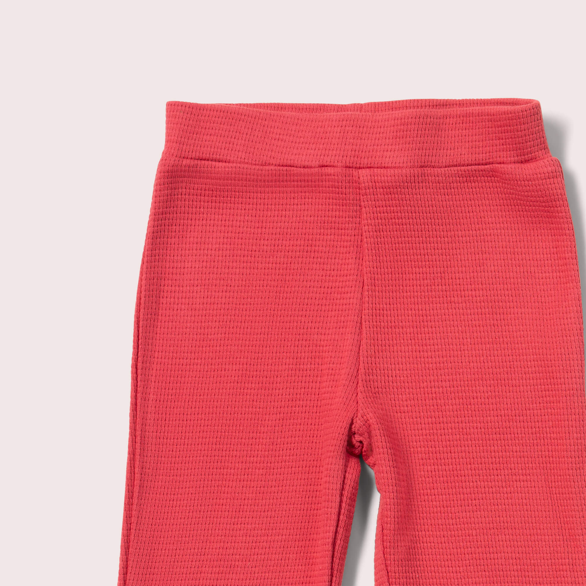 Holly Berry Organic Waffle Leggings