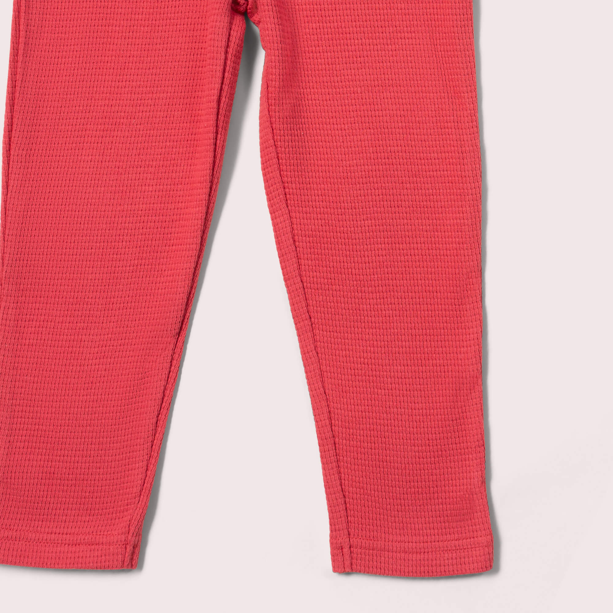Holly Berry Organic Waffle Leggings