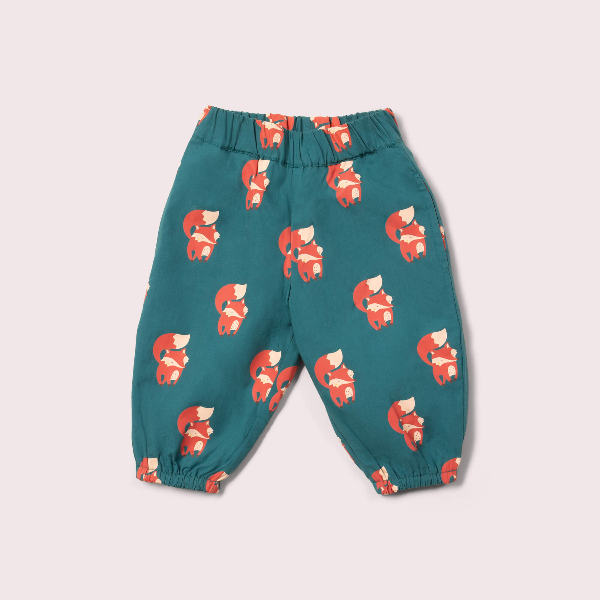 Red Foxes Parachute Joggers