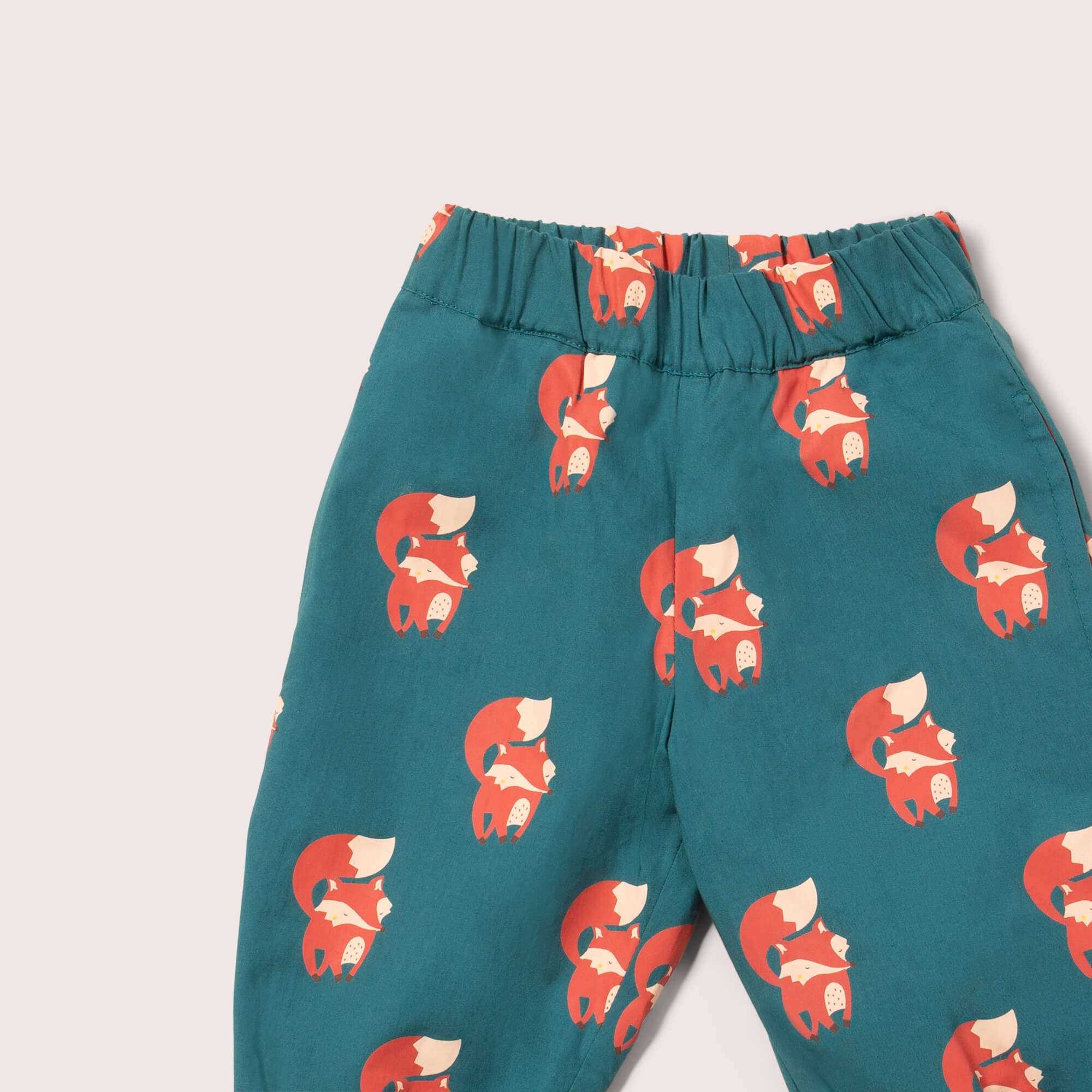 Red Foxes Parachute Joggers