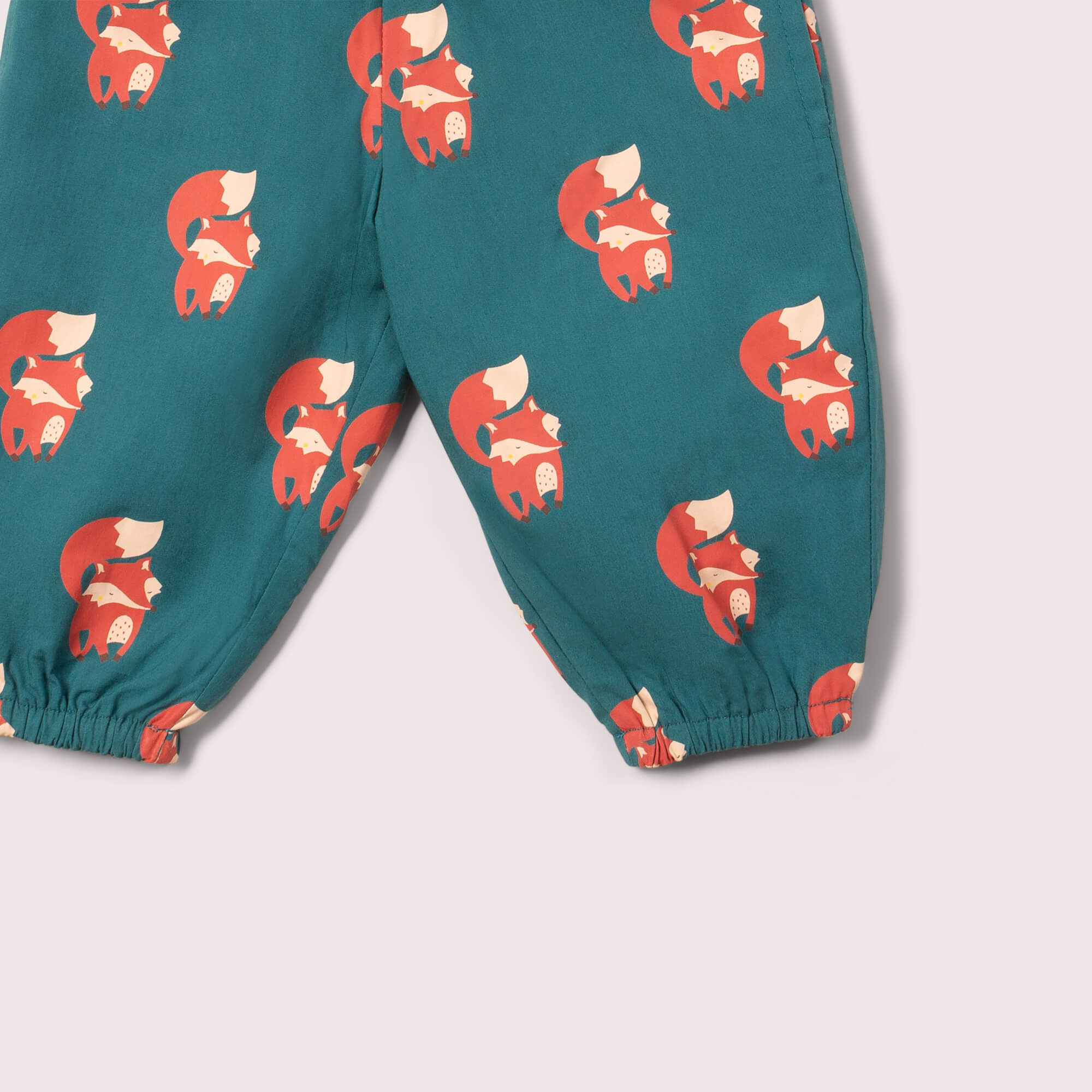 Red Foxes Parachute Joggers