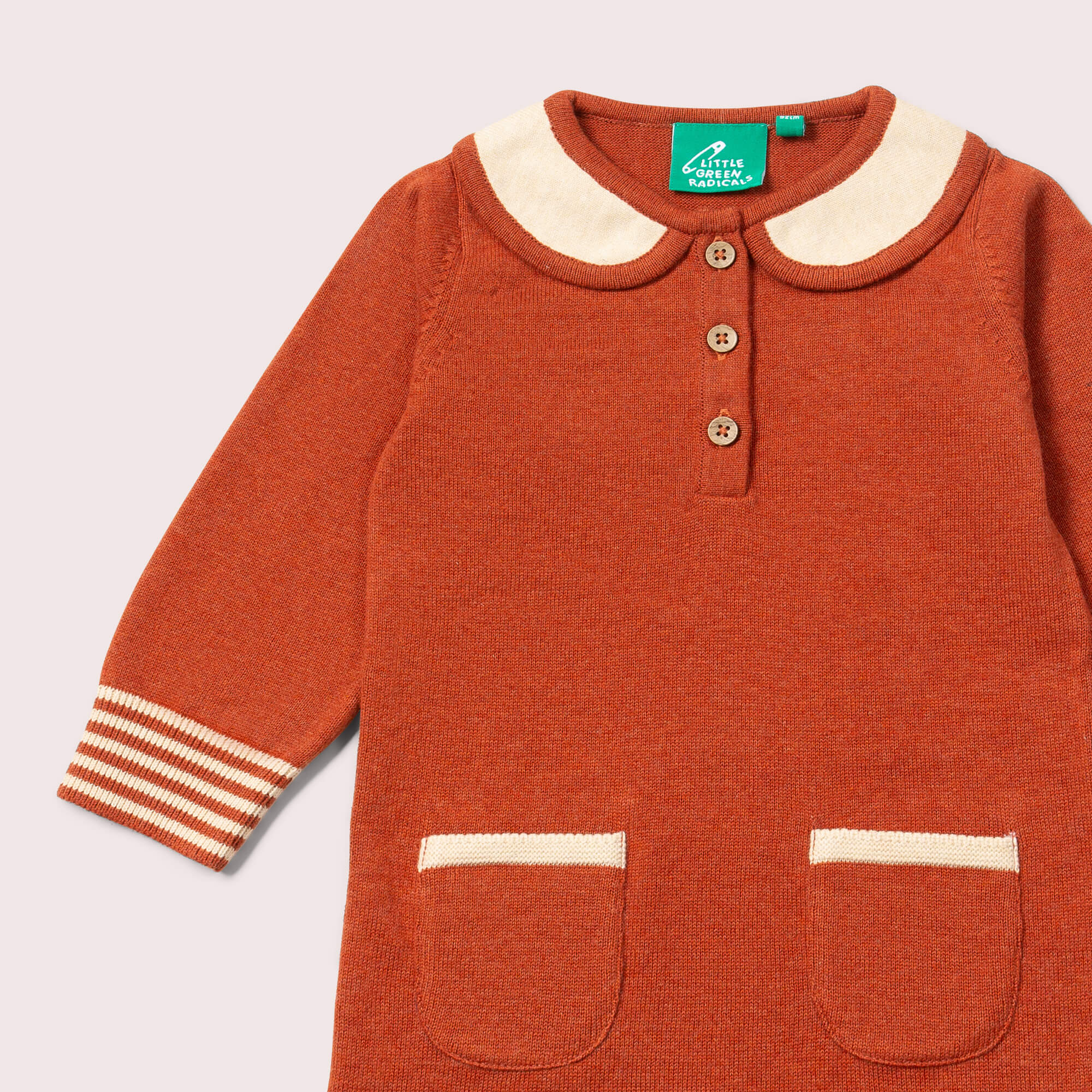 Ginger Knitted Collar Dress
