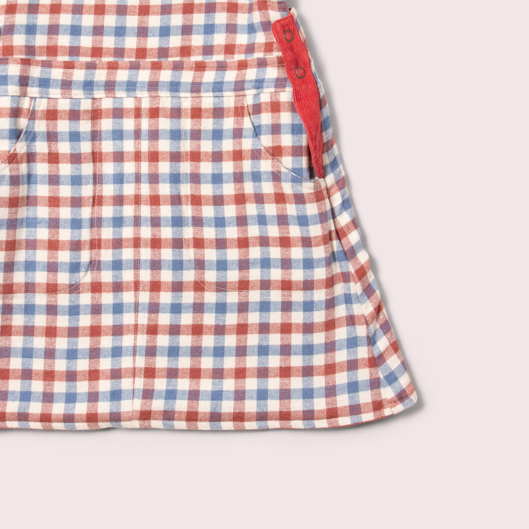 Holly Berry Classic Reversible Pinafore Dress