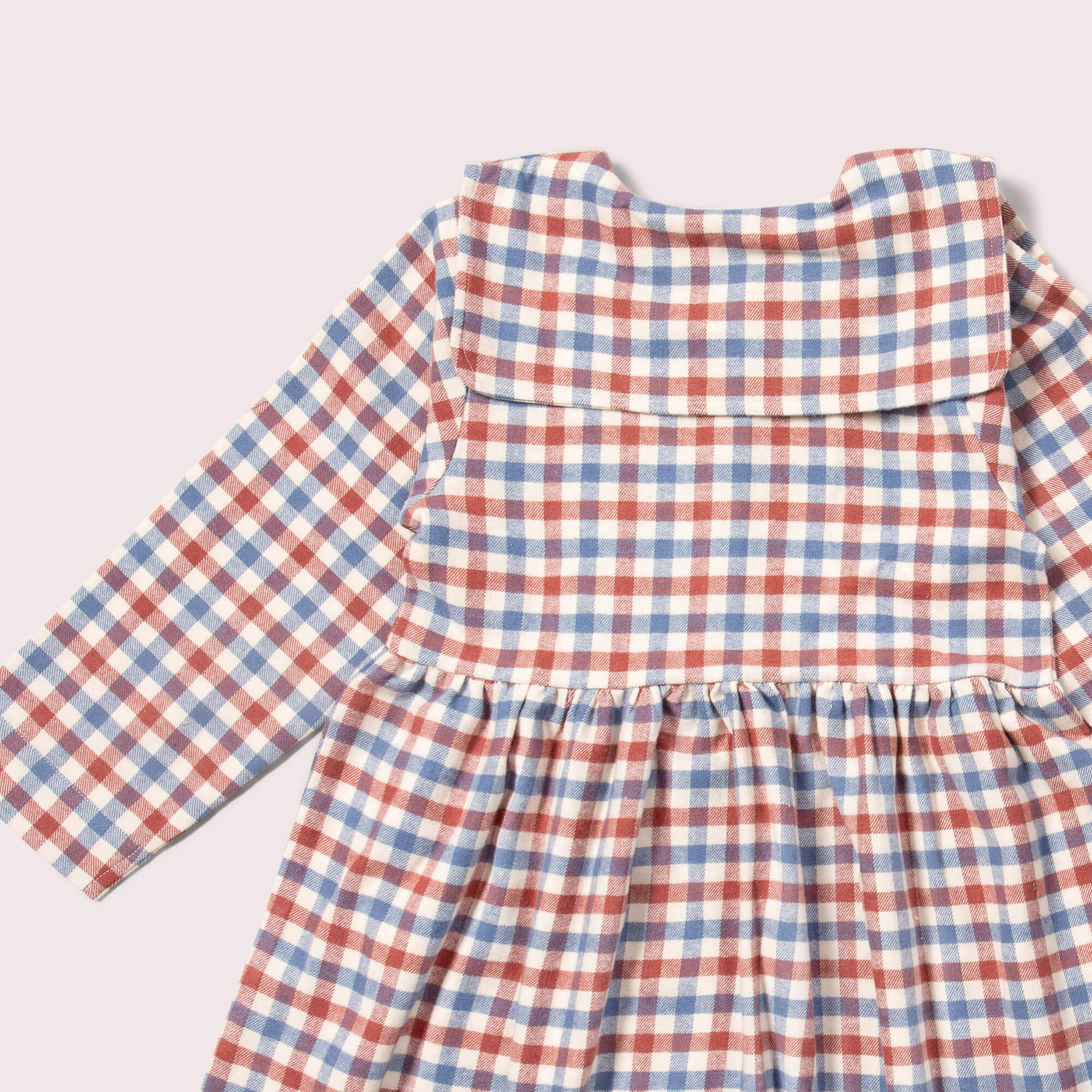 Ginger Check Long Sleeved Dress