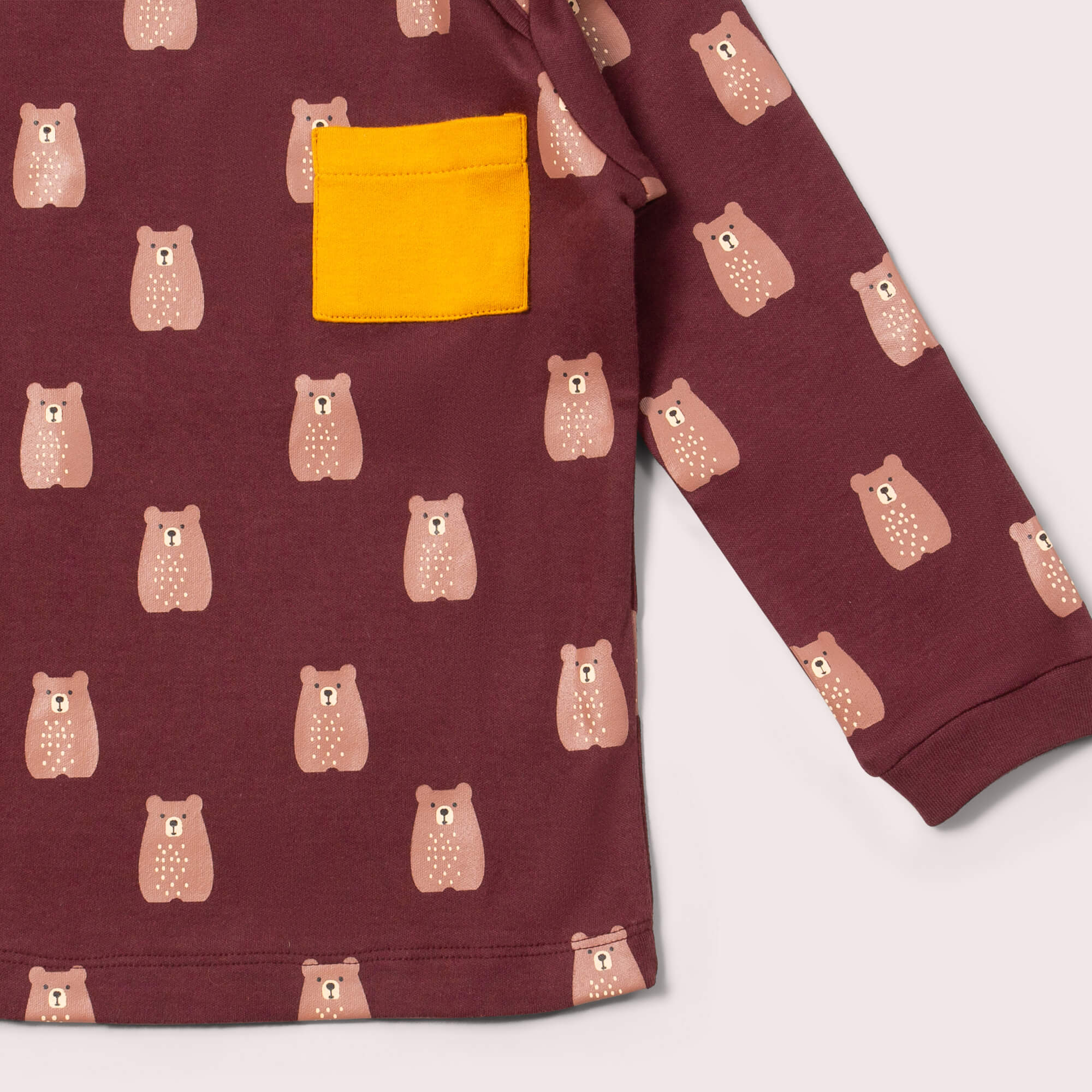 Brown Bears Organic T-Shirt & Jogger Playset
