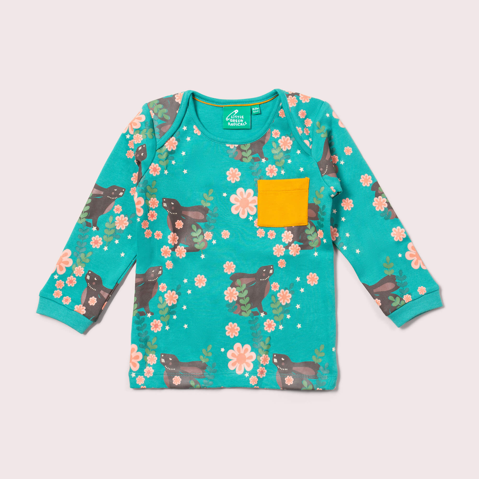 Winter Rabbits Organic T-Shirt & Jogger Playset