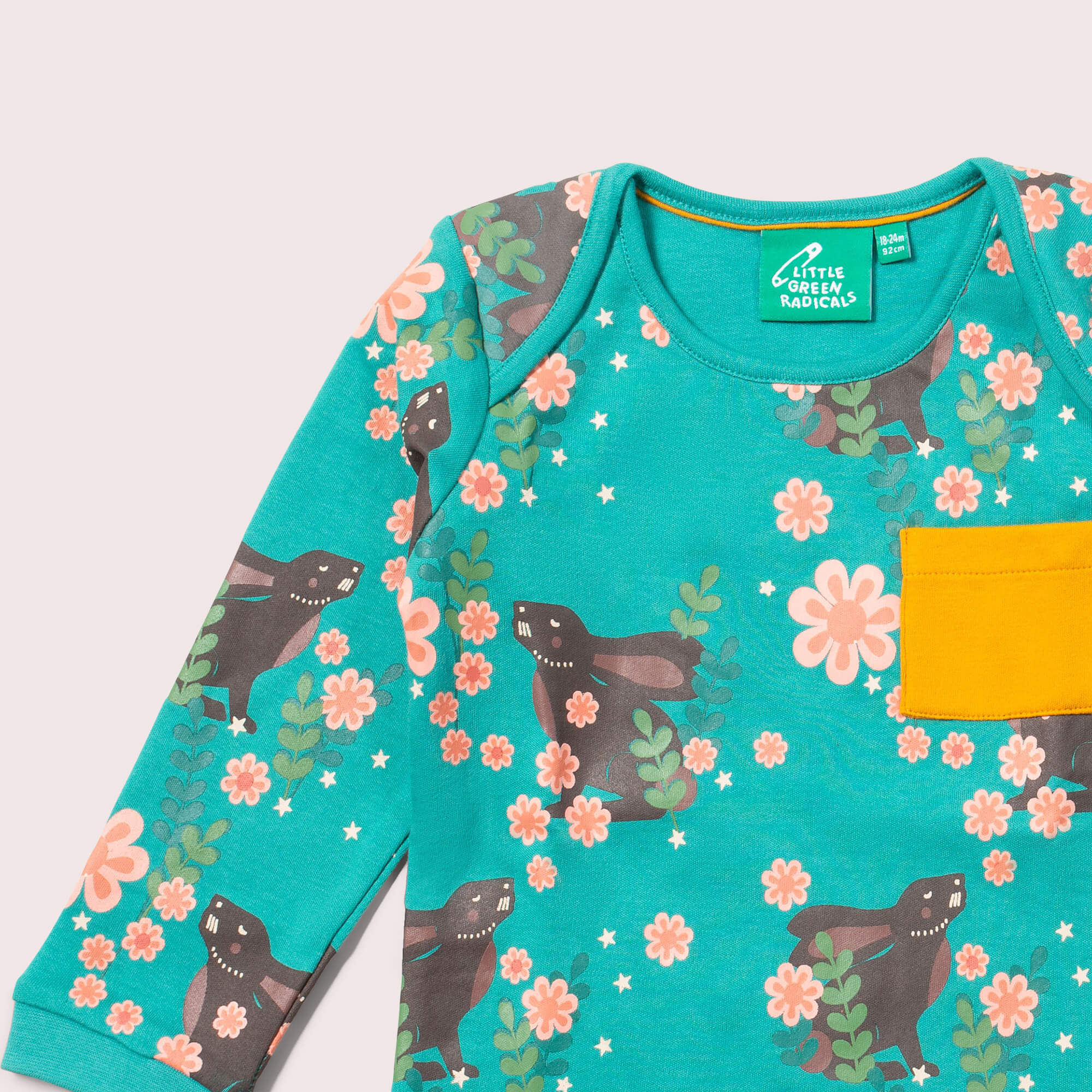 Winter Rabbits Organic T-Shirt & Jogger Playset