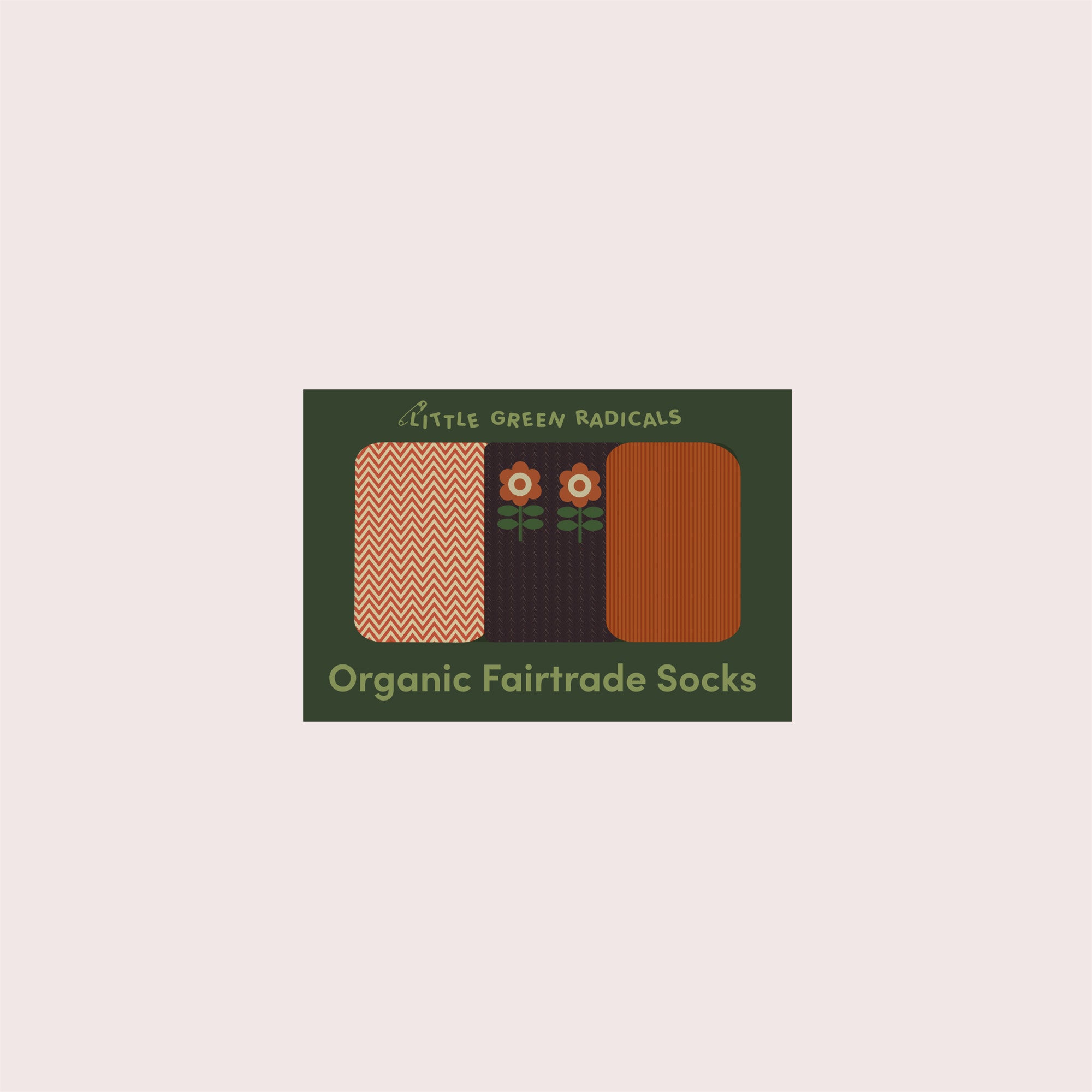 Flowers Ankle Socks 3 Pack