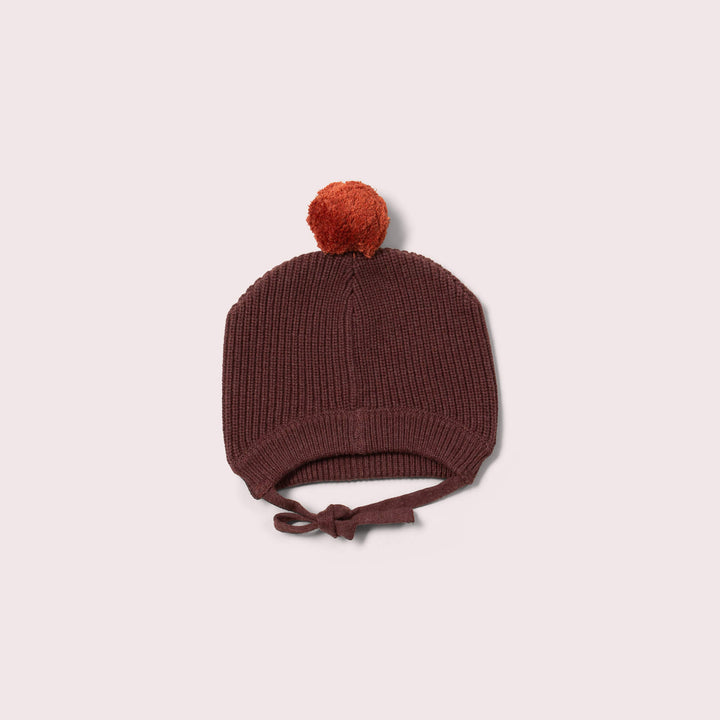 Chocolate Knitted Hat