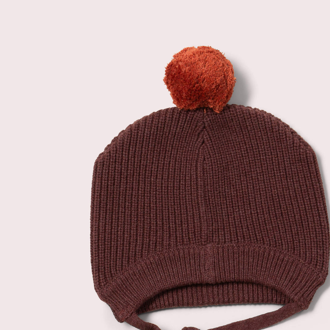 Chocolate Knitted Hat