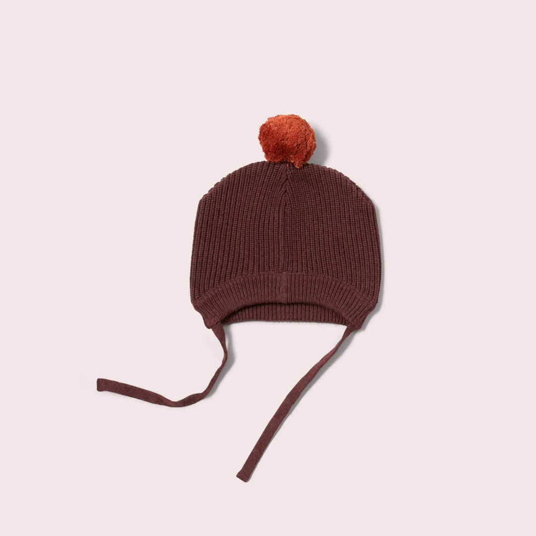 Chocolate Knitted Hat