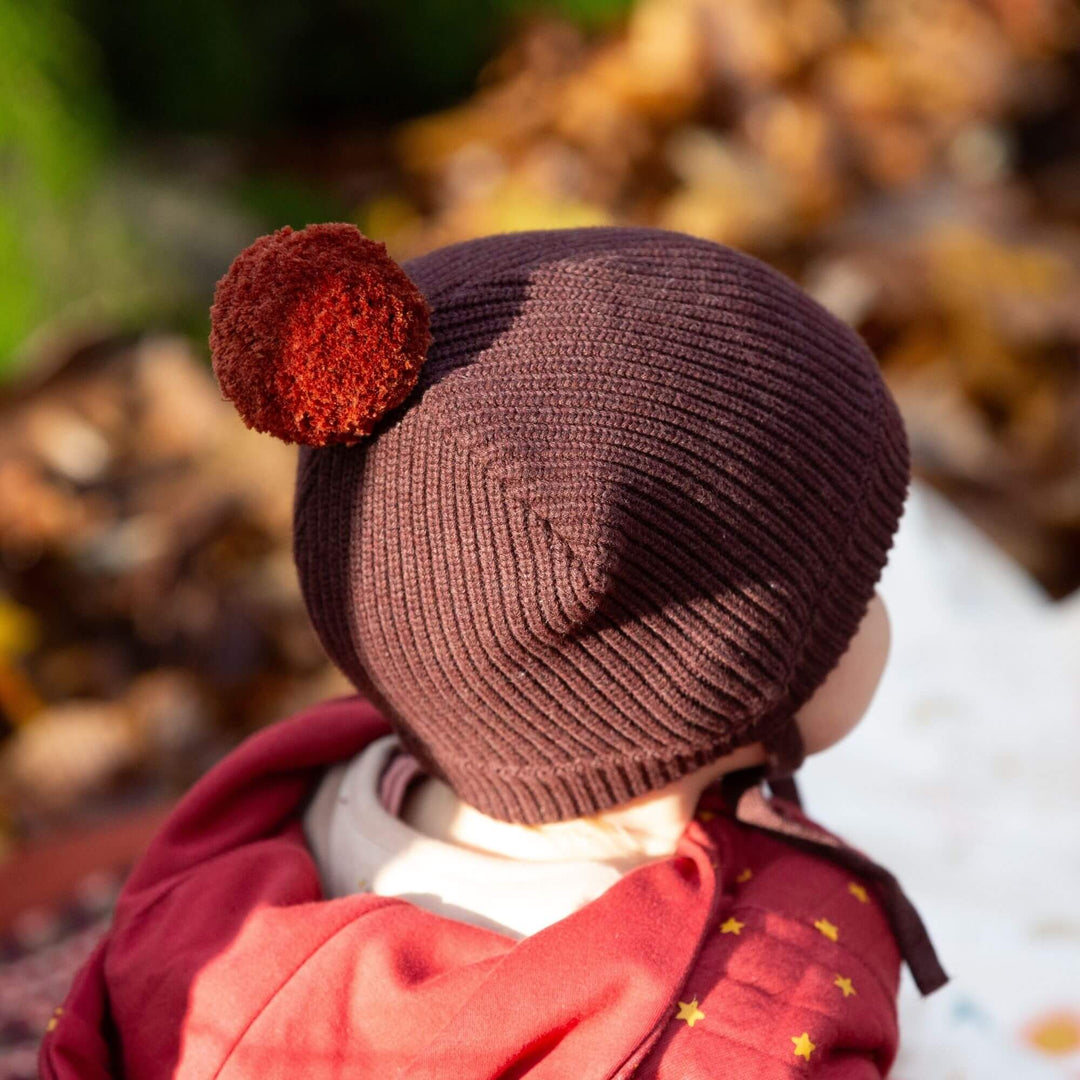 Chocolate Knitted Hat