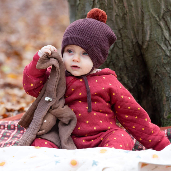 Chocolate Knitted Hat