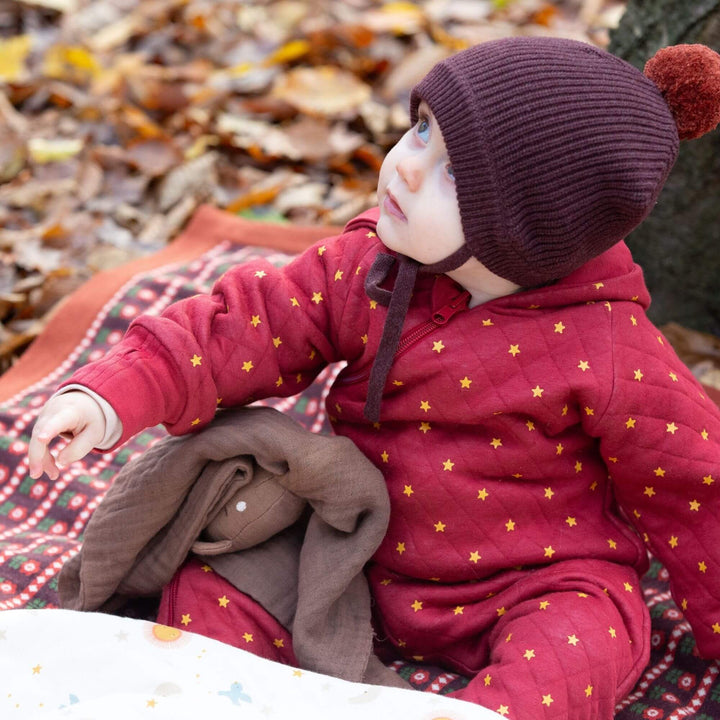 Chocolate Knitted Hat