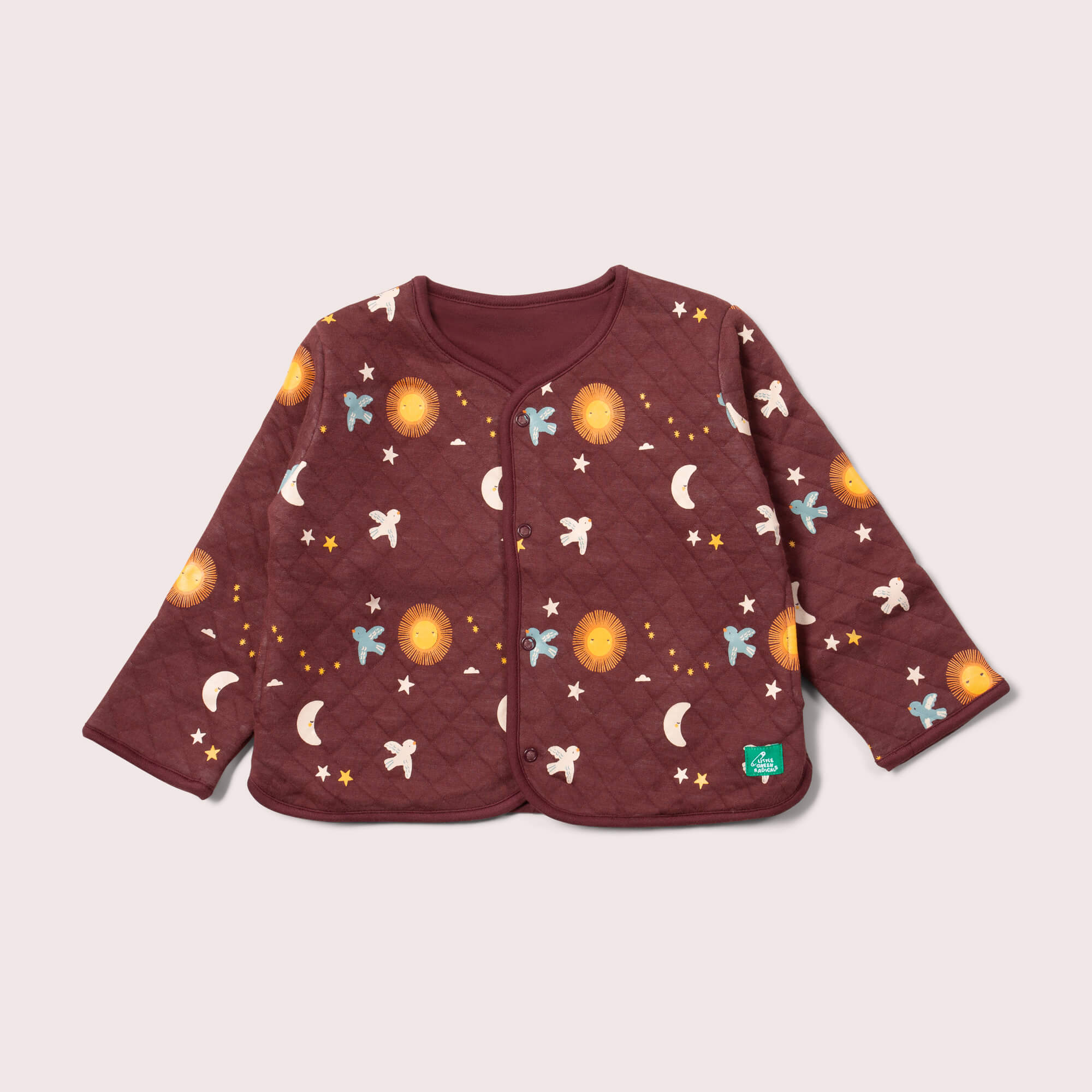 Flying Birds Quilted Jacket