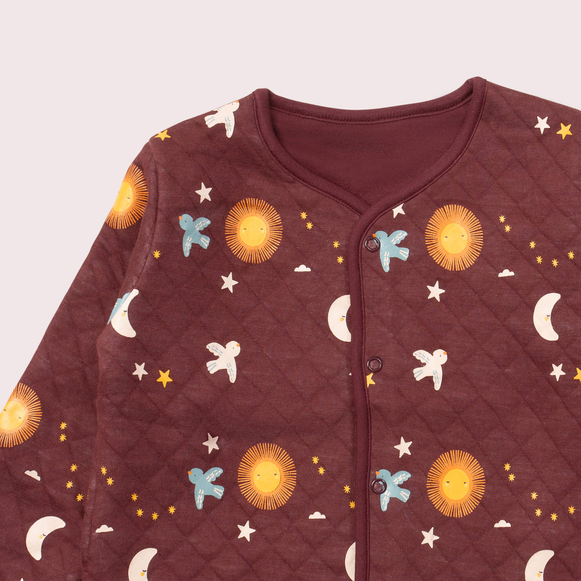 Flying Birds Quilted Jacket
