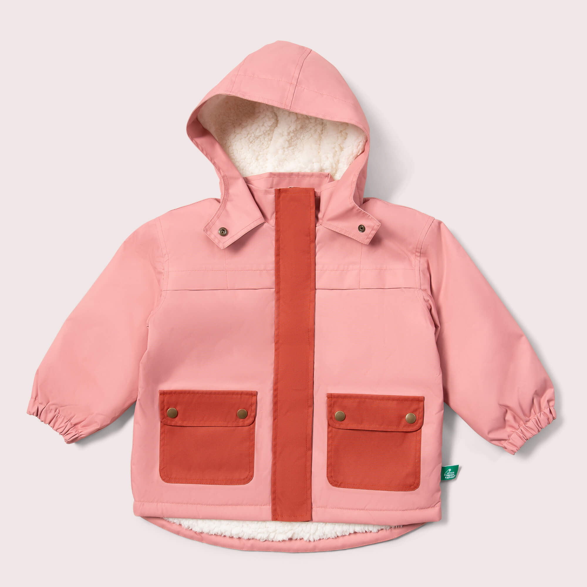 Coral Recycled Waterproof Winter Coat