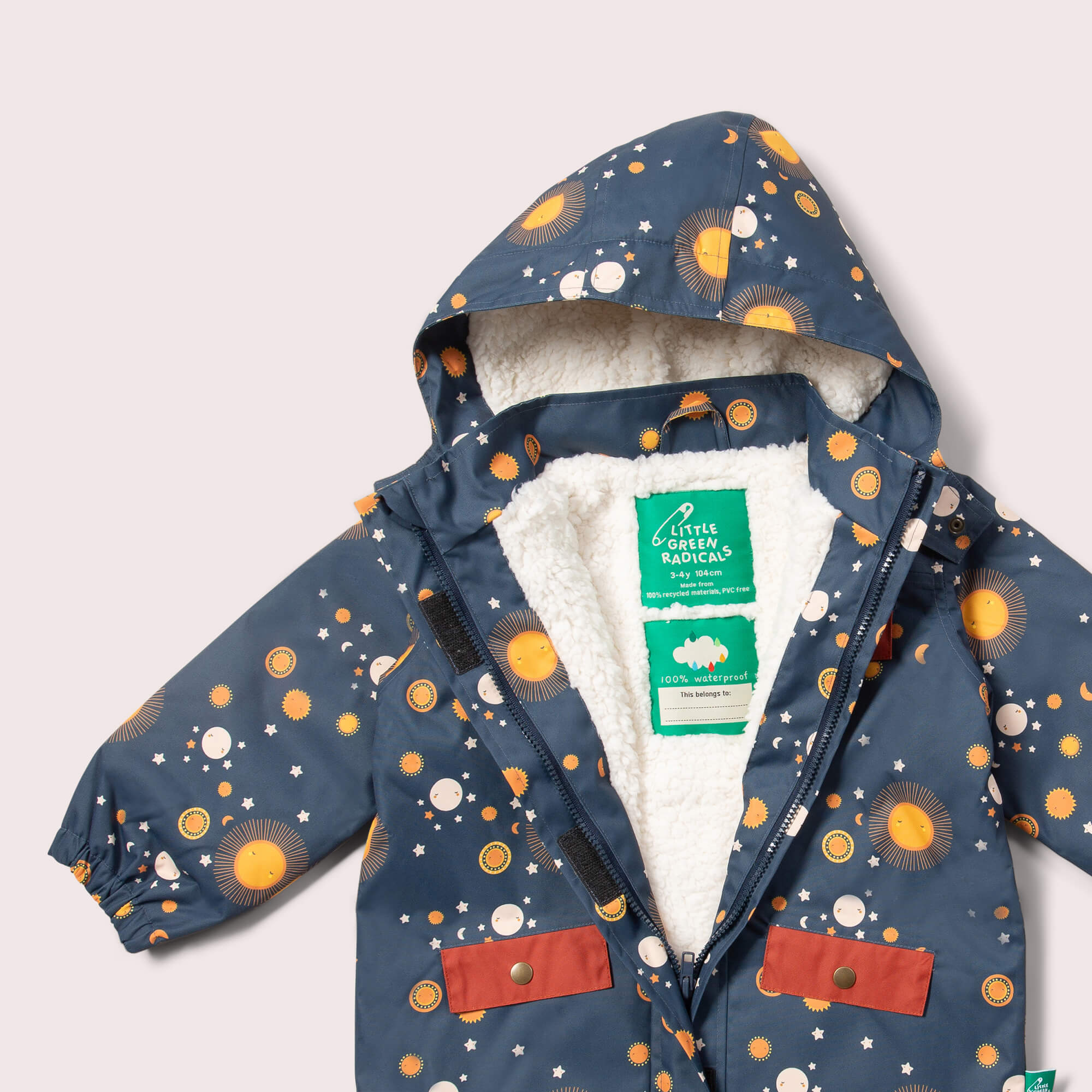Night Moon Recycled Waterproof Adventure Winter Coat
