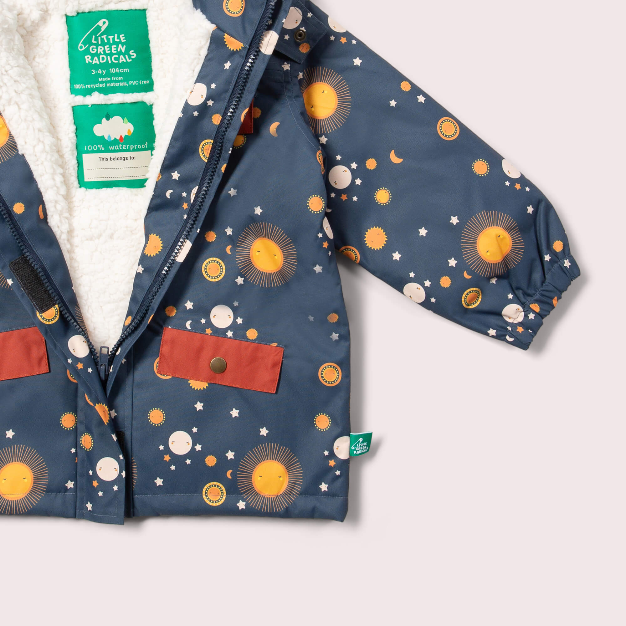 Night Moon Recycled Waterproof Adventure Winter Coat