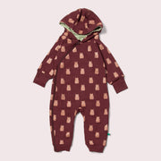 Brown Bears Hooded Snug Suit