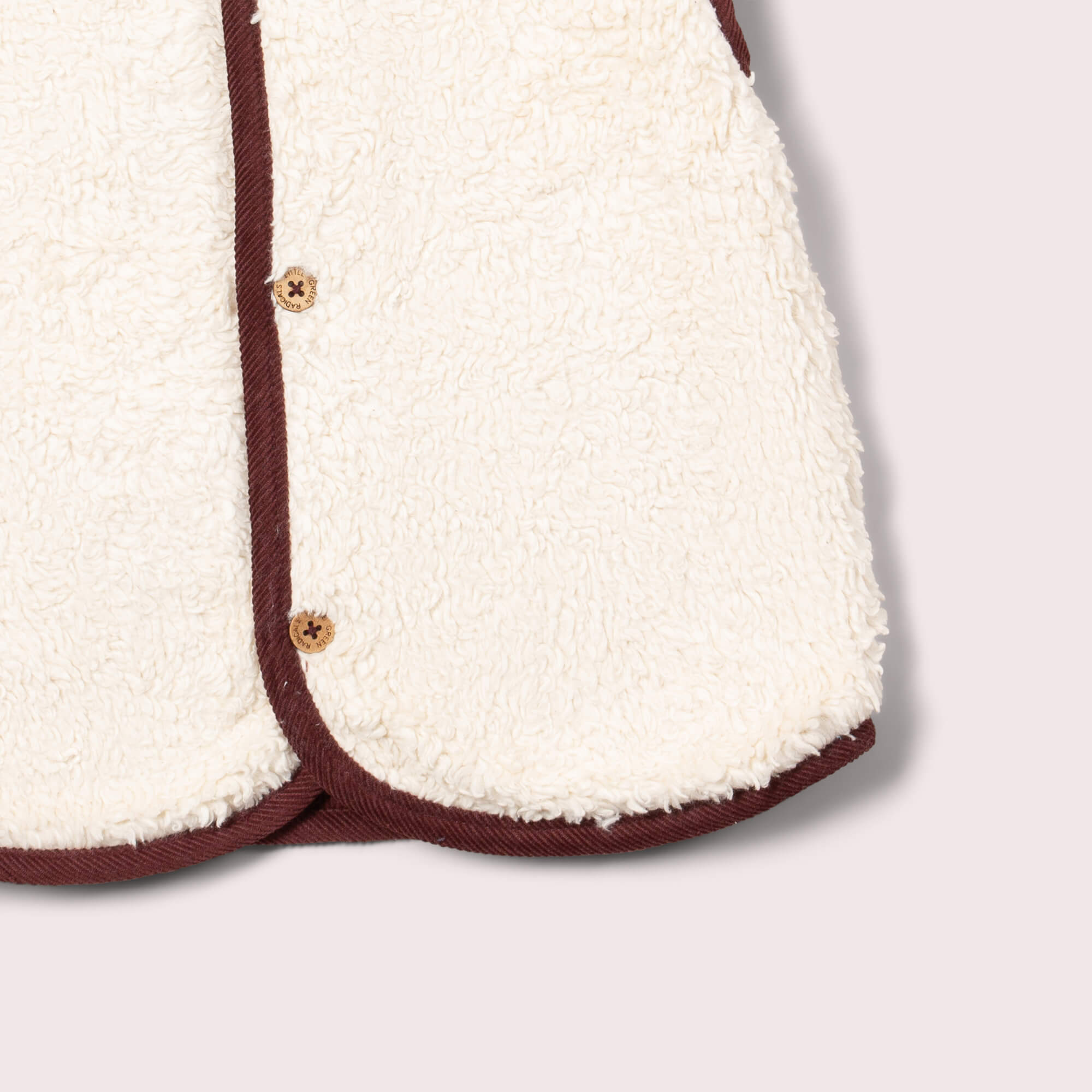 Chocolate Sherpa Lined Reversible Gilet