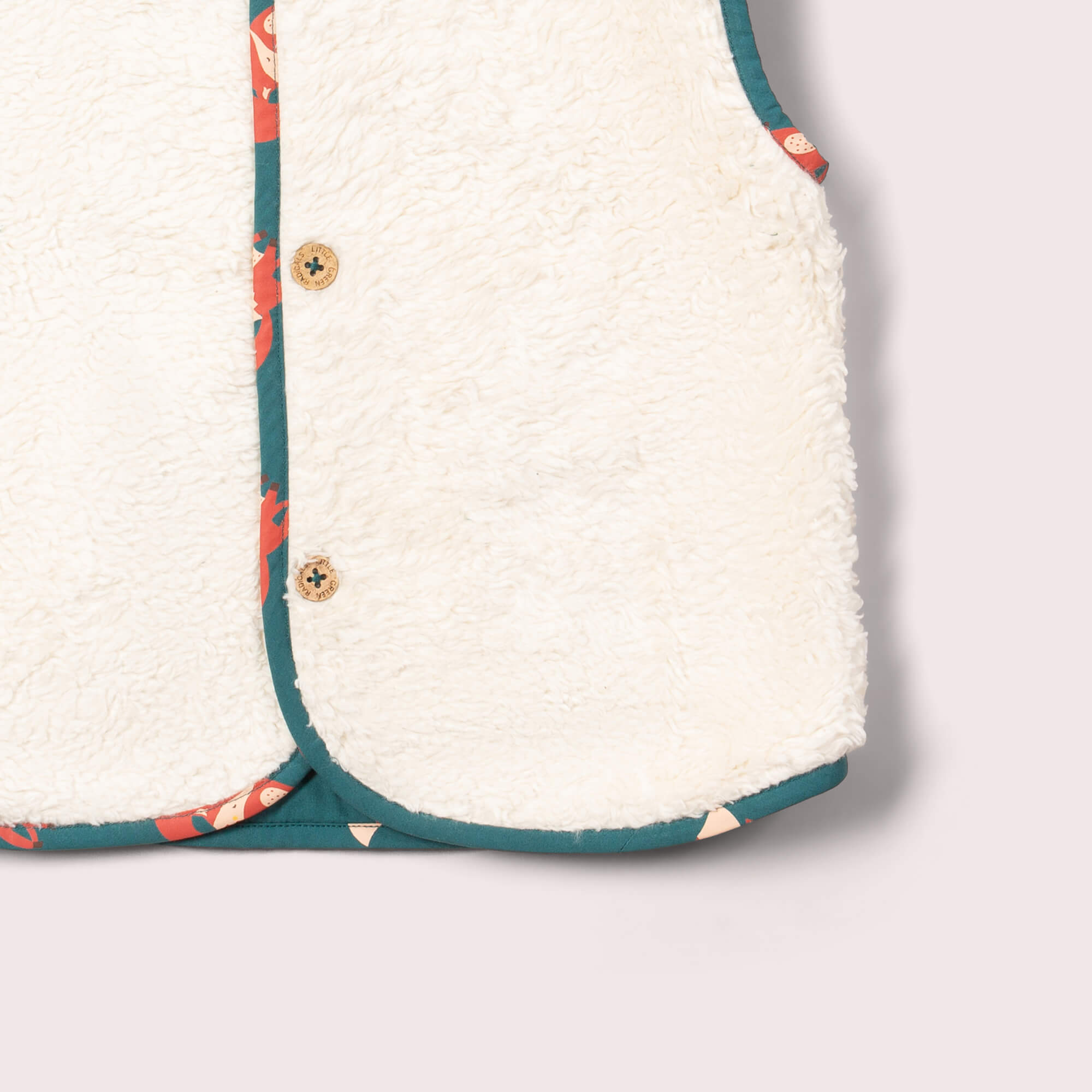 Red Foxes Sherpa Lined Reversible Gilet