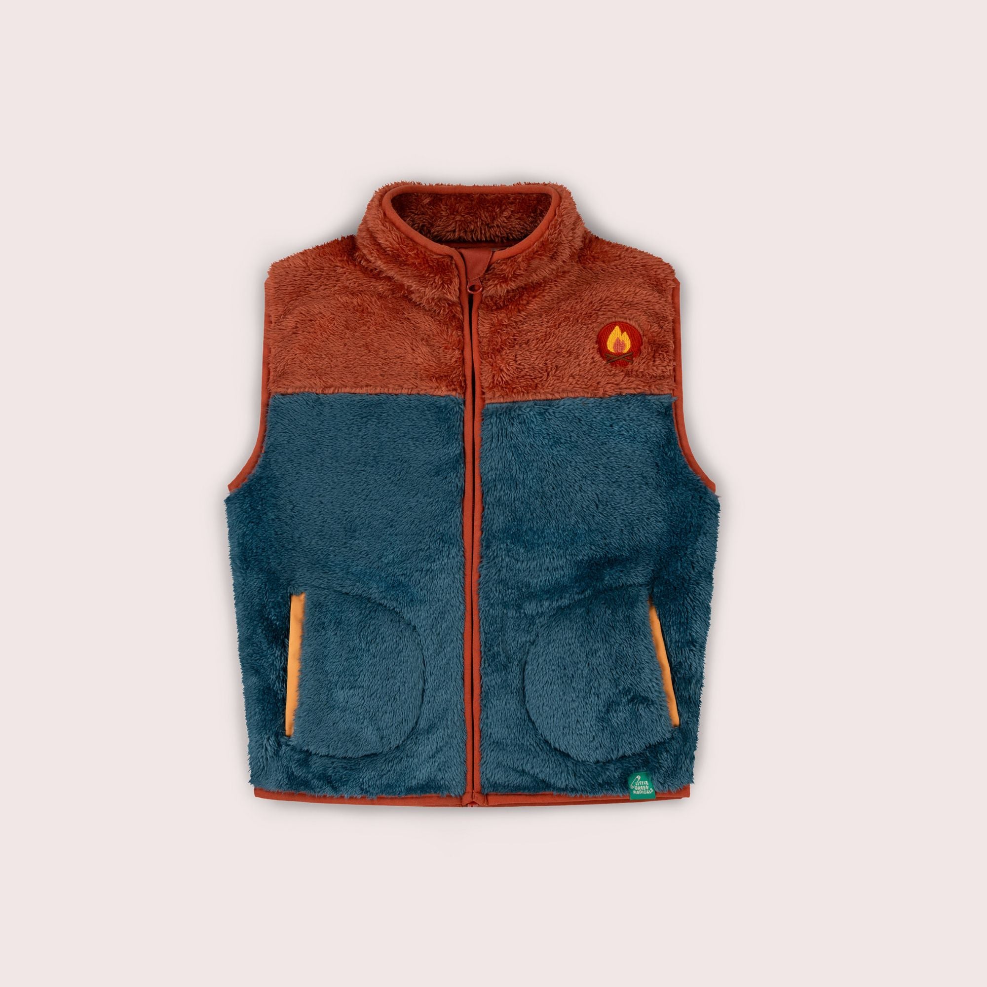 Dragonfly Zip Up Recycled Fleece Gilet
