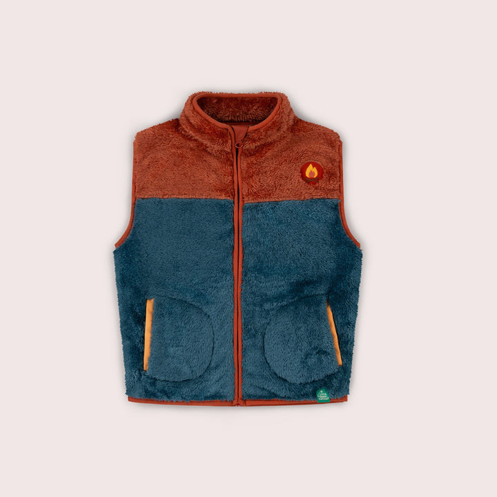 Dragonfly Zip Up Recycled Fleece Gilet