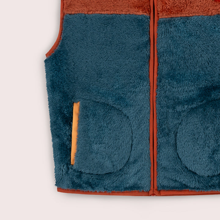 Dragonfly Zip Up Recycled Fleece Gilet