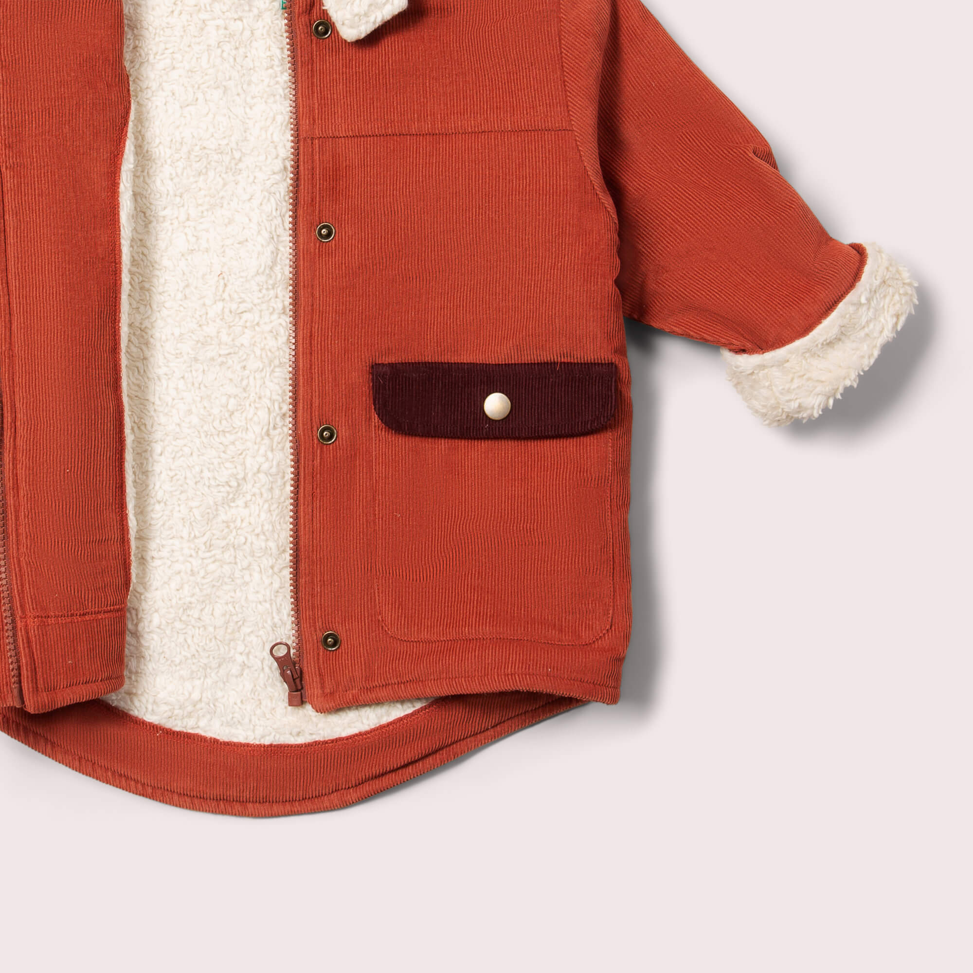 Ginger Organic Sherpa Toasty Coat