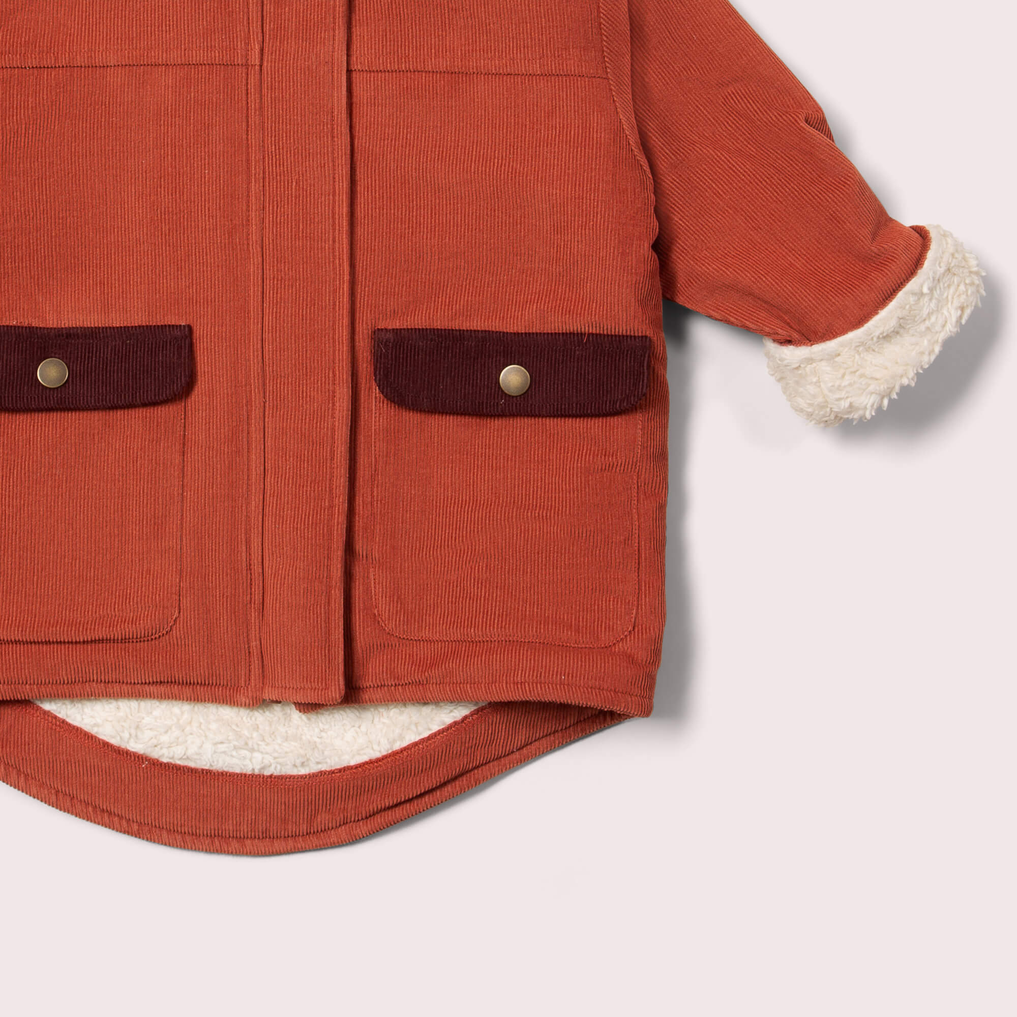 Ginger Organic Sherpa Toasty Coat