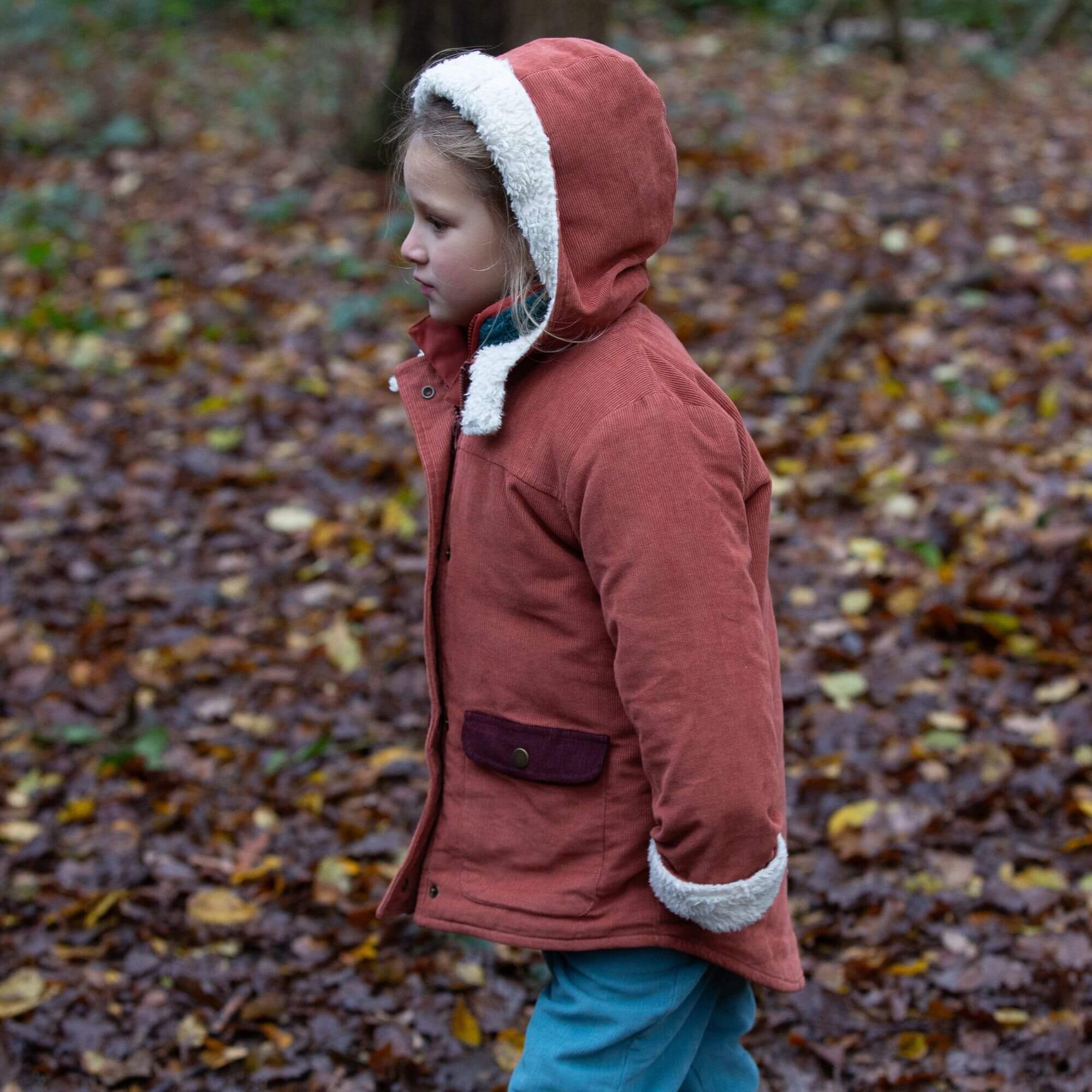 Ginger Organic Sherpa Toasty Coat