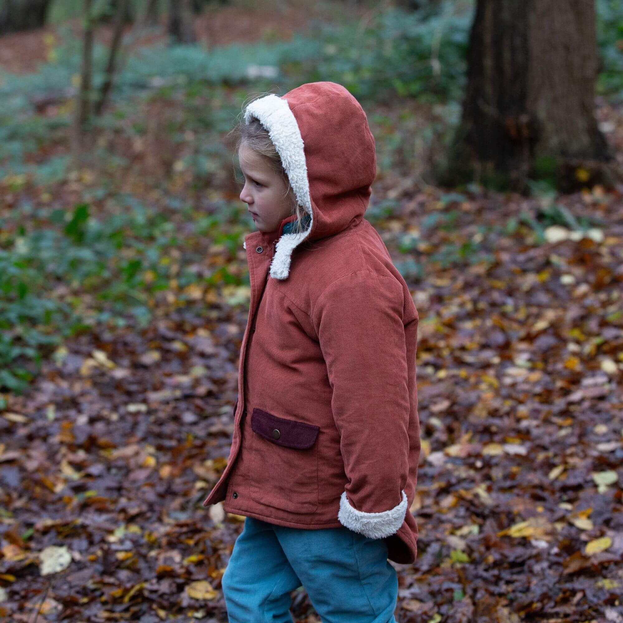 Ginger Organic Sherpa Toasty Coat