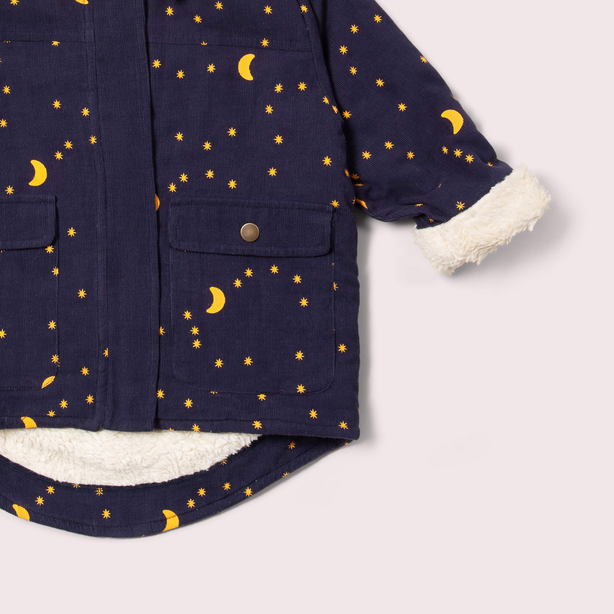 Dark Night Organic Sherpa Toasty Coat