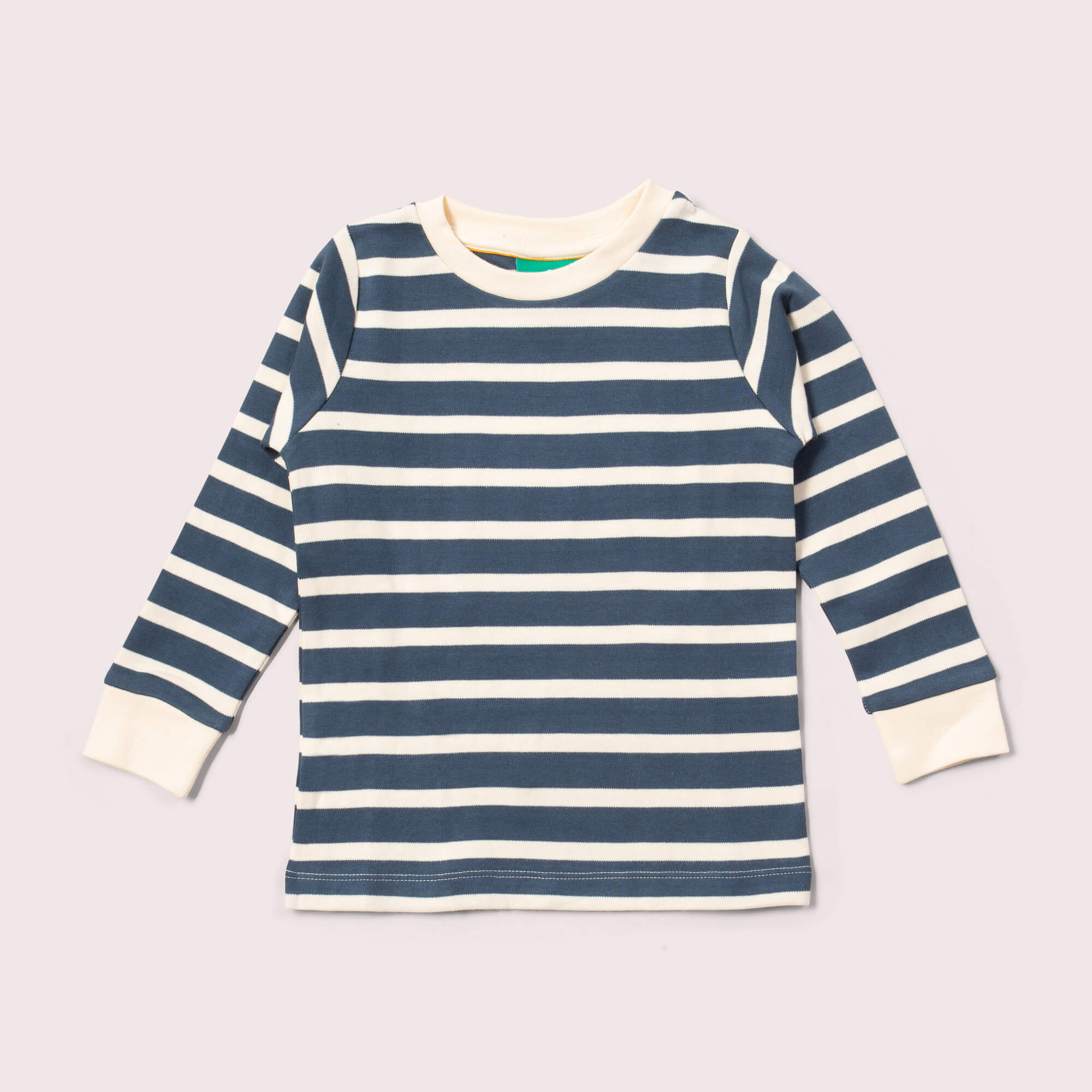 Midnight Blue Striped Organic Pyjamas NOT AVAILABLE for USA/AUS/CAN
