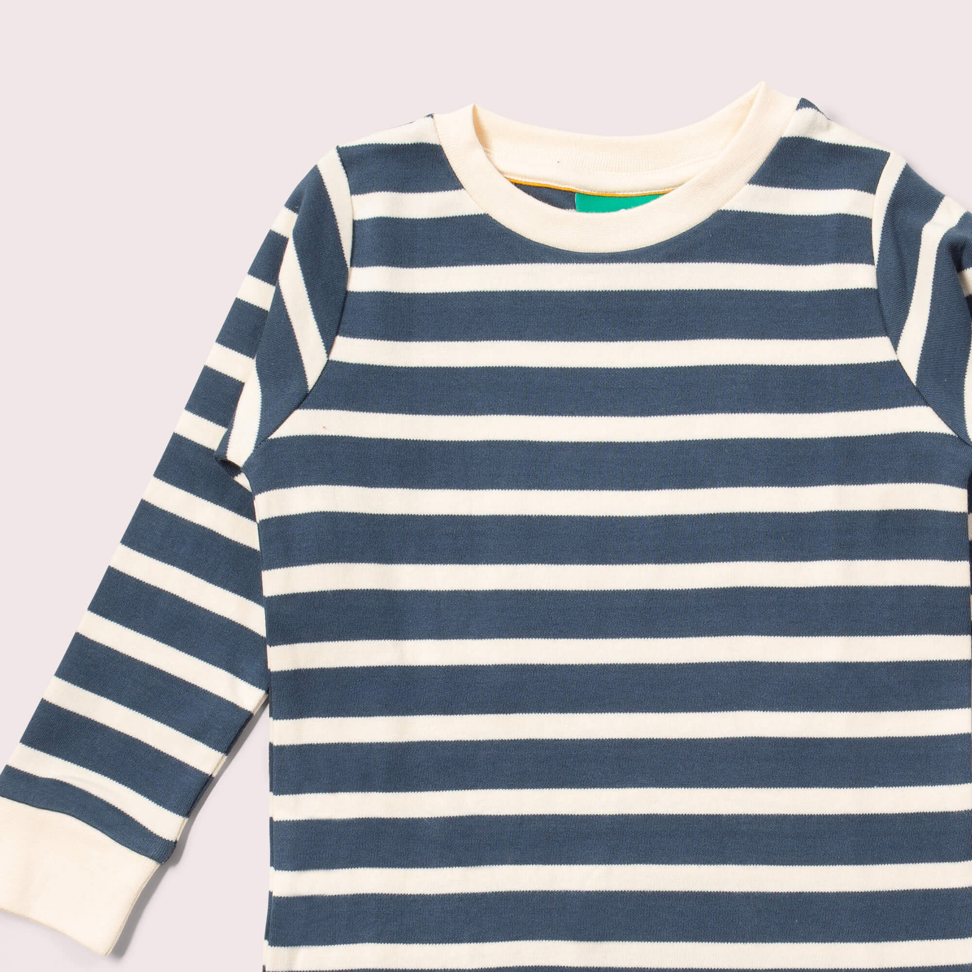 Midnight Blue Striped Organic Pyjamas NOT AVAILABLE for USA/AUS/CAN