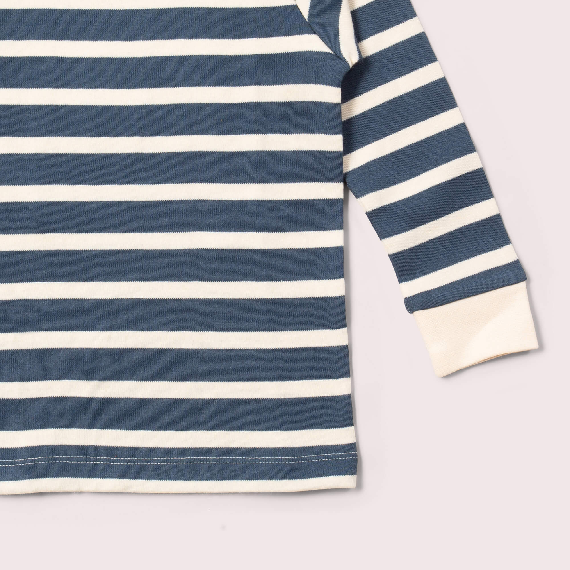 Midnight Blue Striped Organic Pyjamas NOT AVAILABLE for USA/AUS/CAN