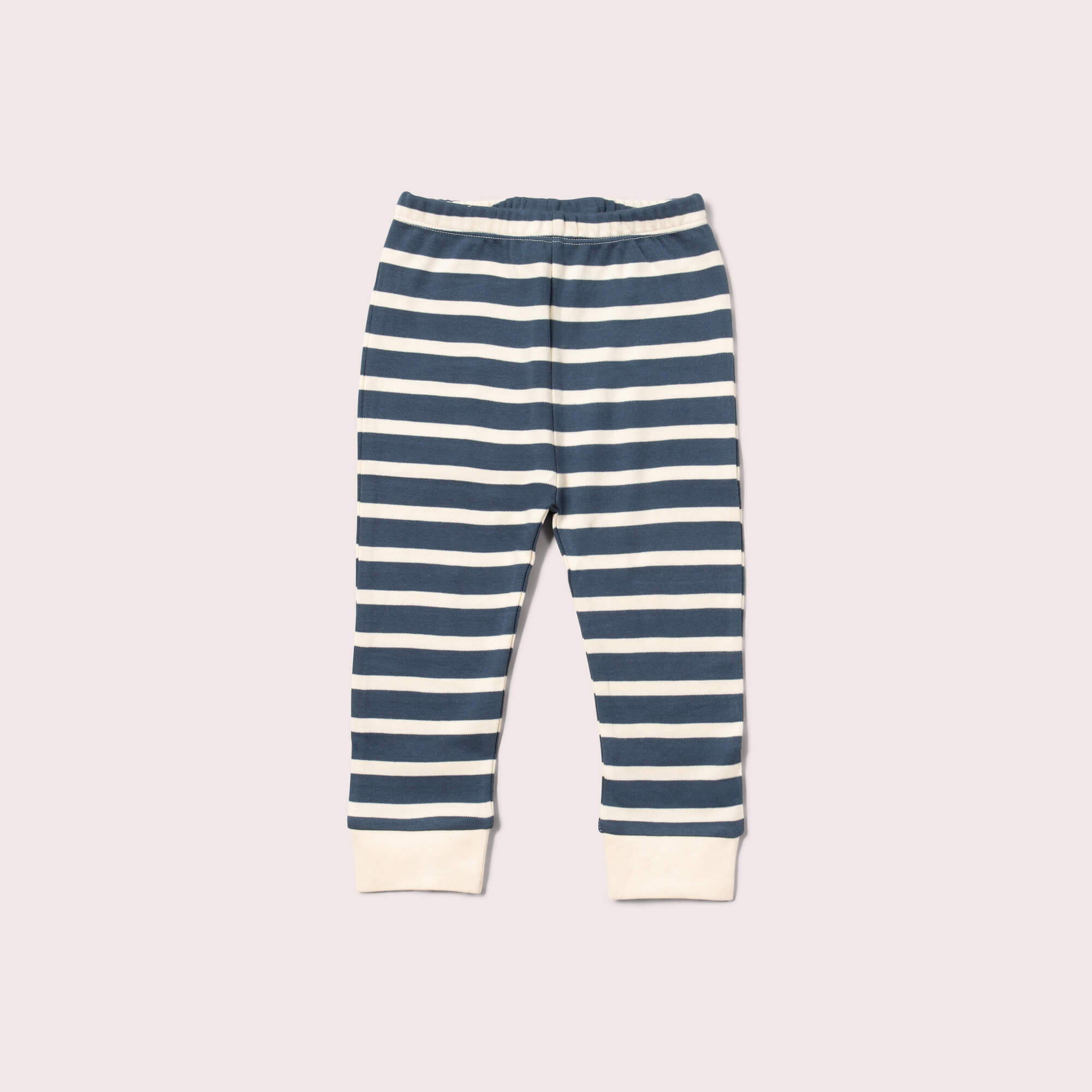 Midnight Blue Striped Organic Pyjamas NOT AVAILABLE for USA/AUS/CAN