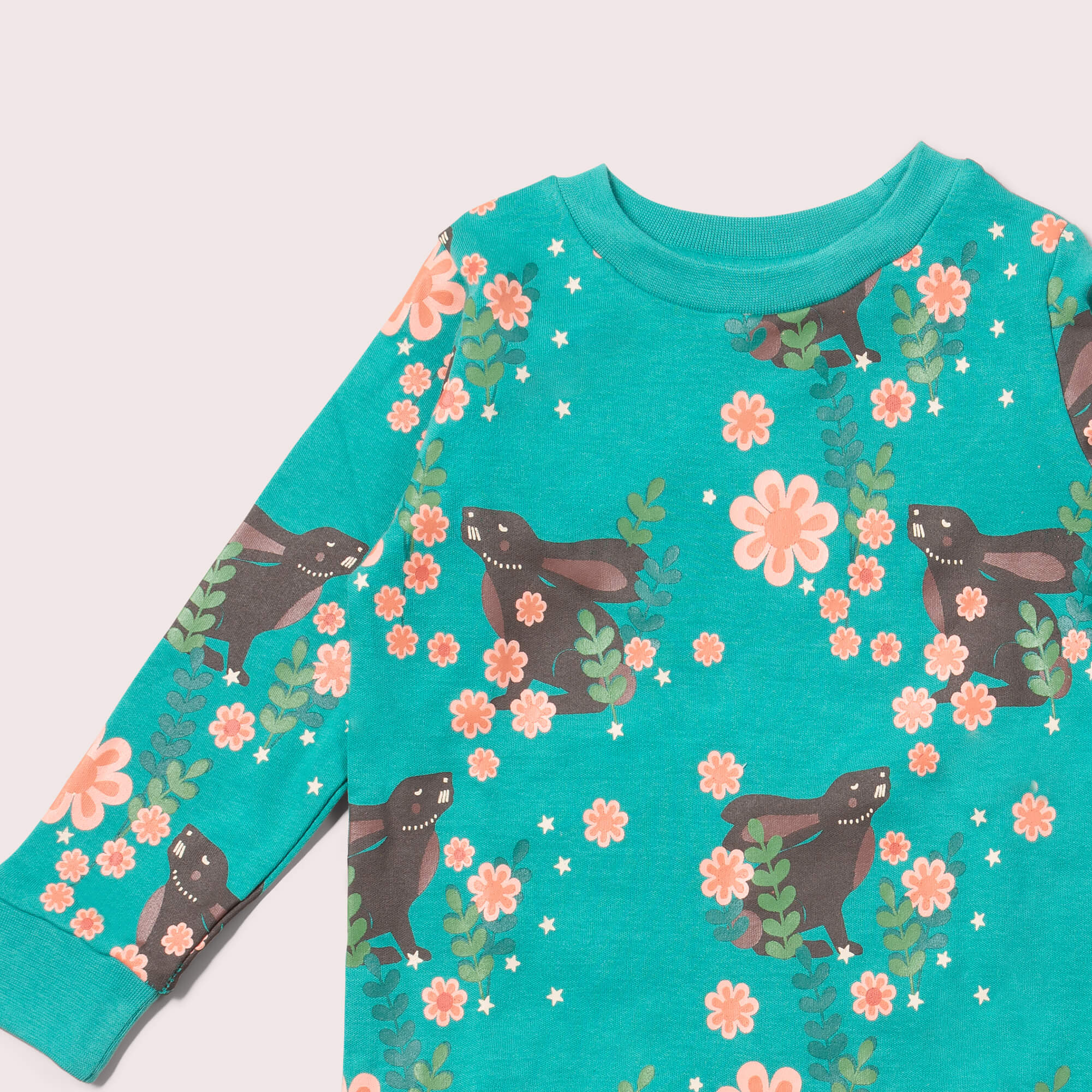 Winter Rabbits Organic Pyjamas NOT AVAILABLE for USA/AUS/CAN