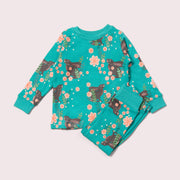 Winter Rabbits Organic Pyjamas NOT AVAILABLE for USA/AUS/CAN