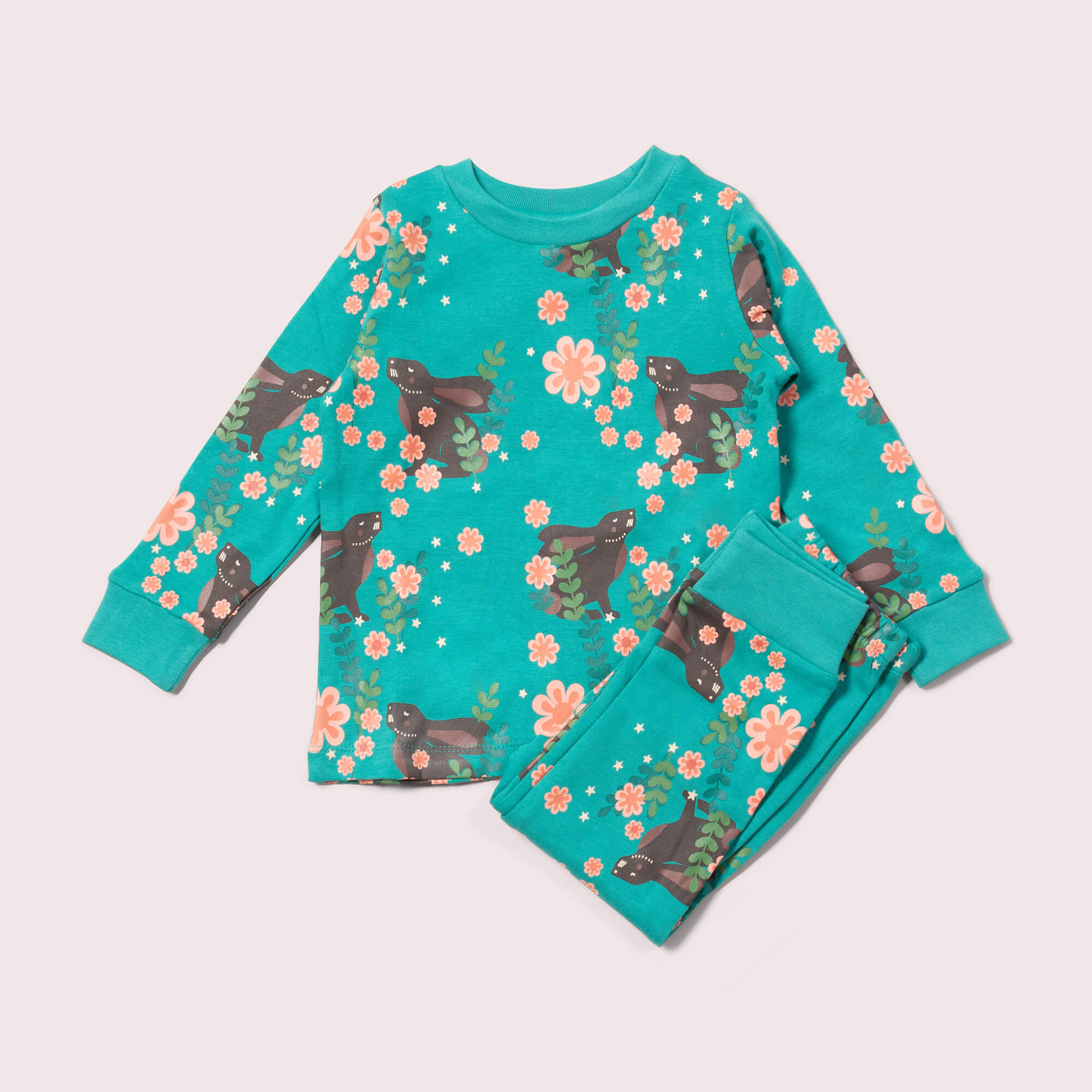 Winter Rabbits Organic Pyjamas NOT AVAILABLE for USA/AUS/CAN