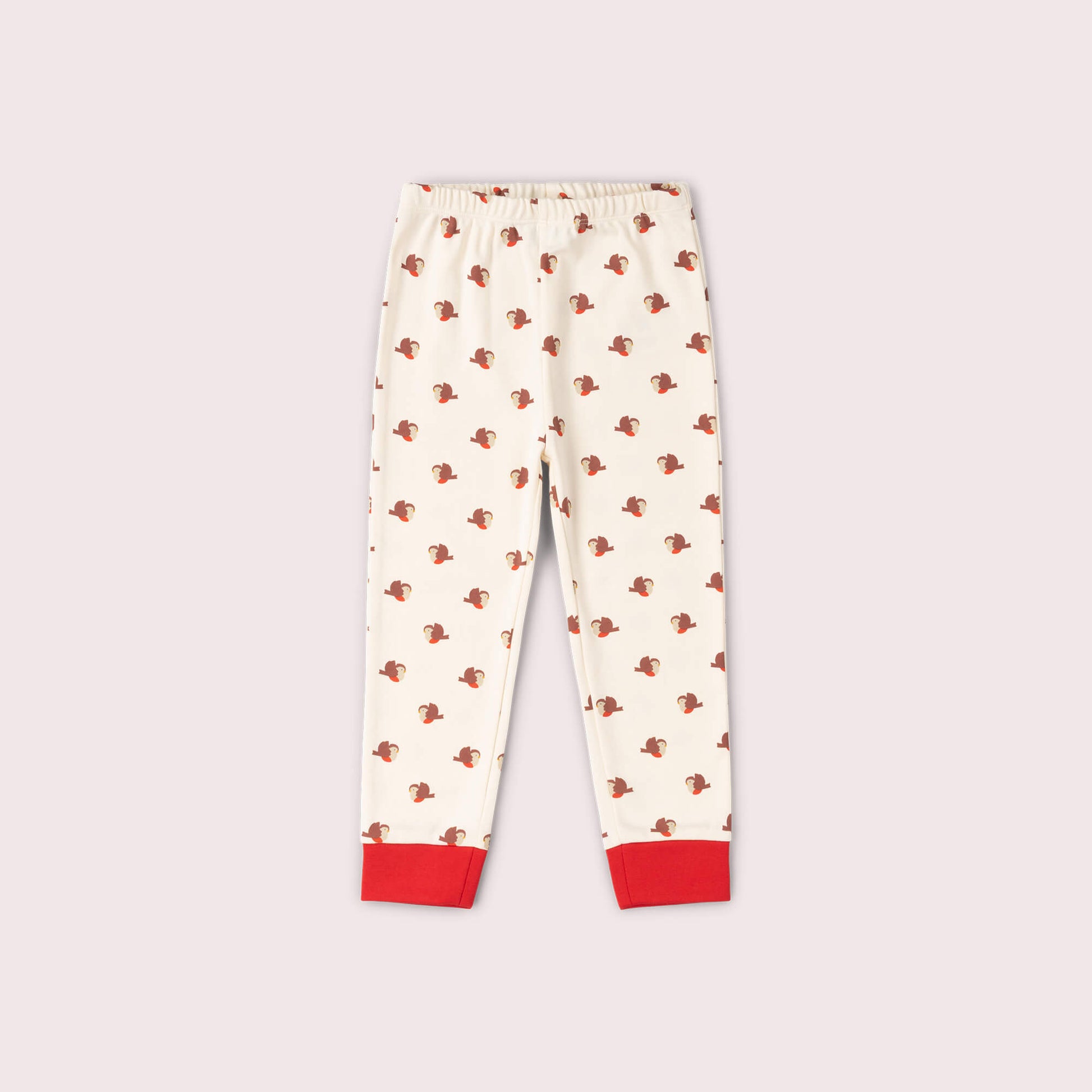 Little Robin Organic Pyjamas Cream / 8-9y