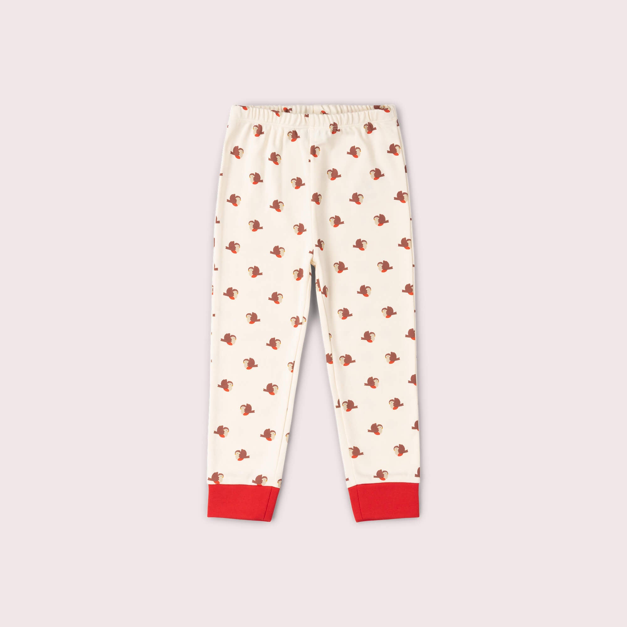 Little Robin Organic Pyjamas Cream / 8-9y