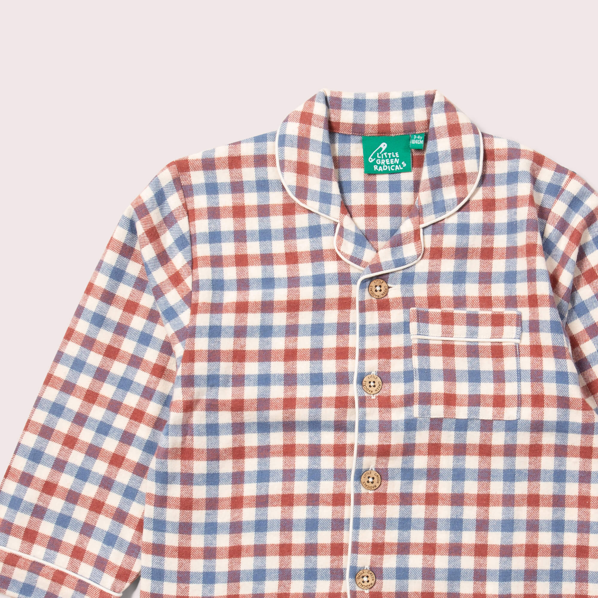 Ginger Check Classic Pyjamas NOT AVAILABLE for USA/AUS/CAN