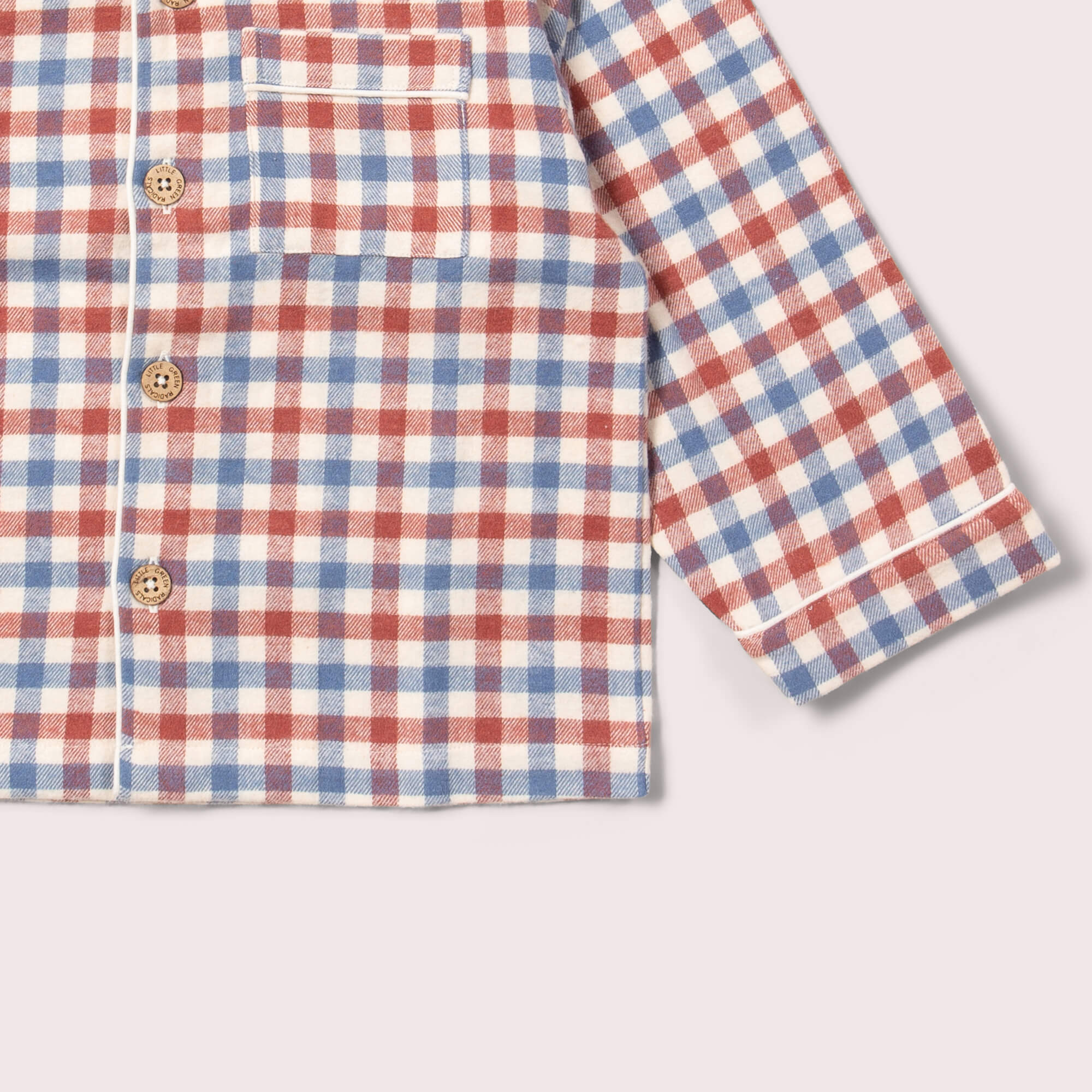 Ginger Check Classic Pyjamas NOT AVAILABLE for USA/AUS/CAN