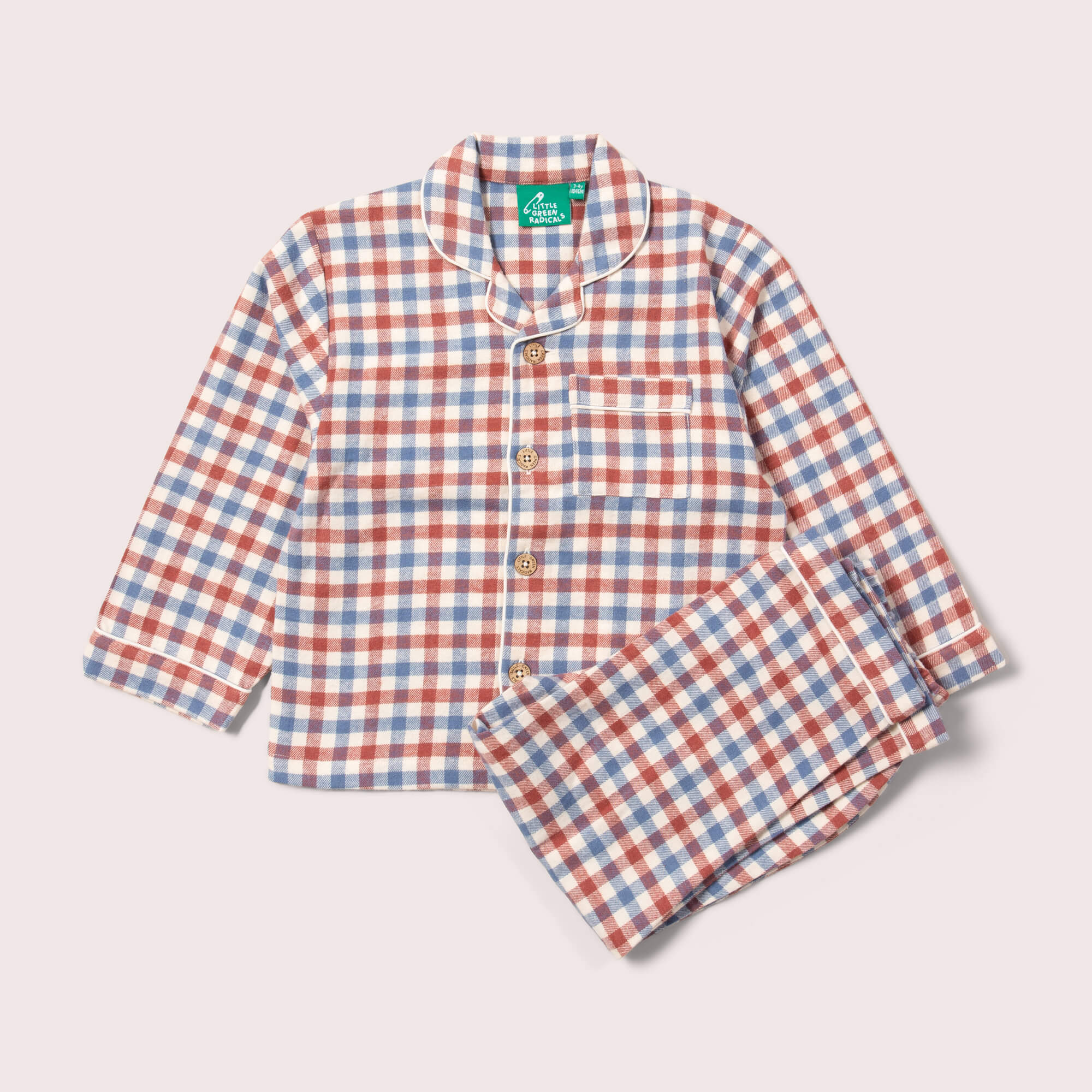 Ginger Check Classic Pyjamas NOT AVAILABLE for USA/AUS/CAN