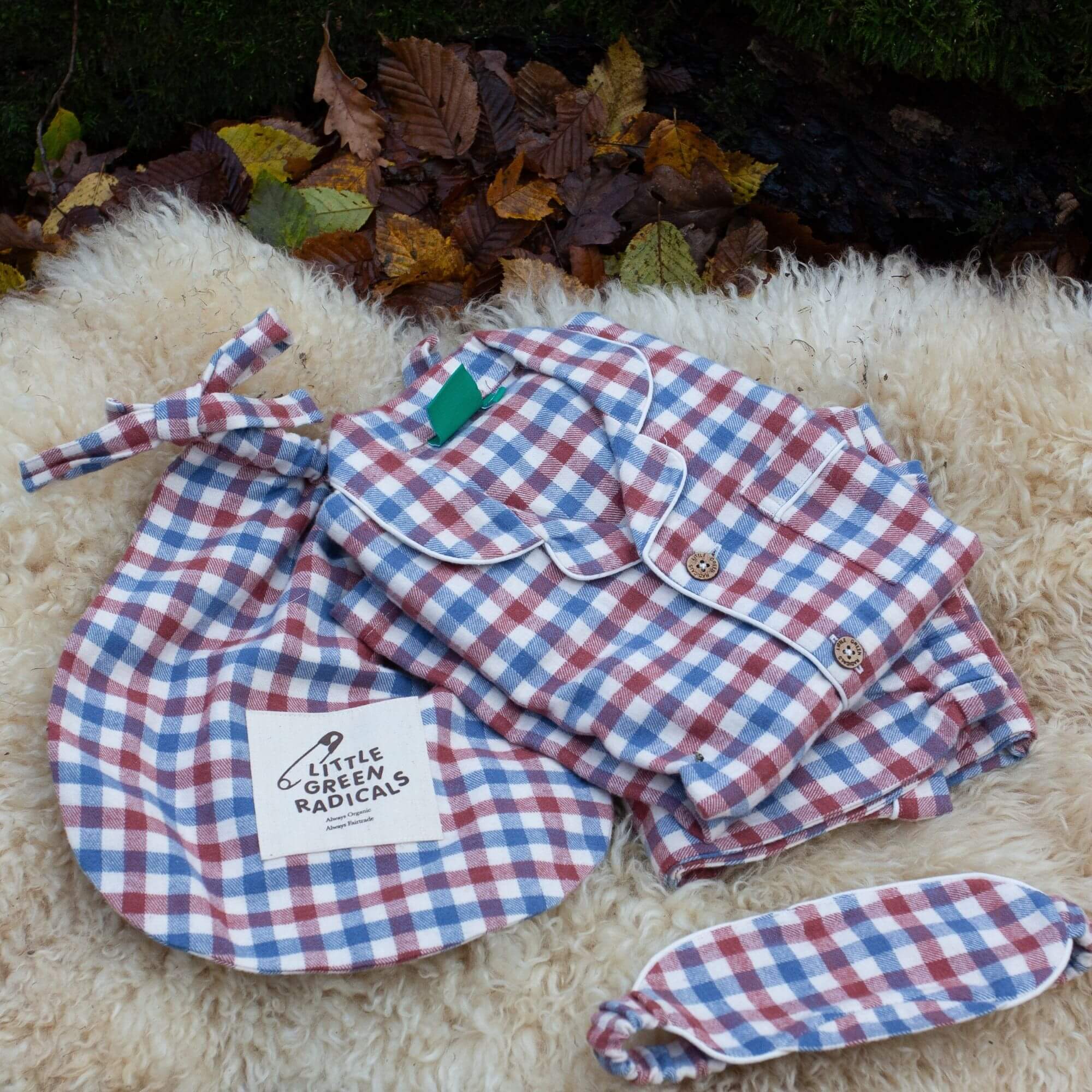 Ginger Check Classic Pyjamas NOT AVAILABLE for USA/AUS/CAN