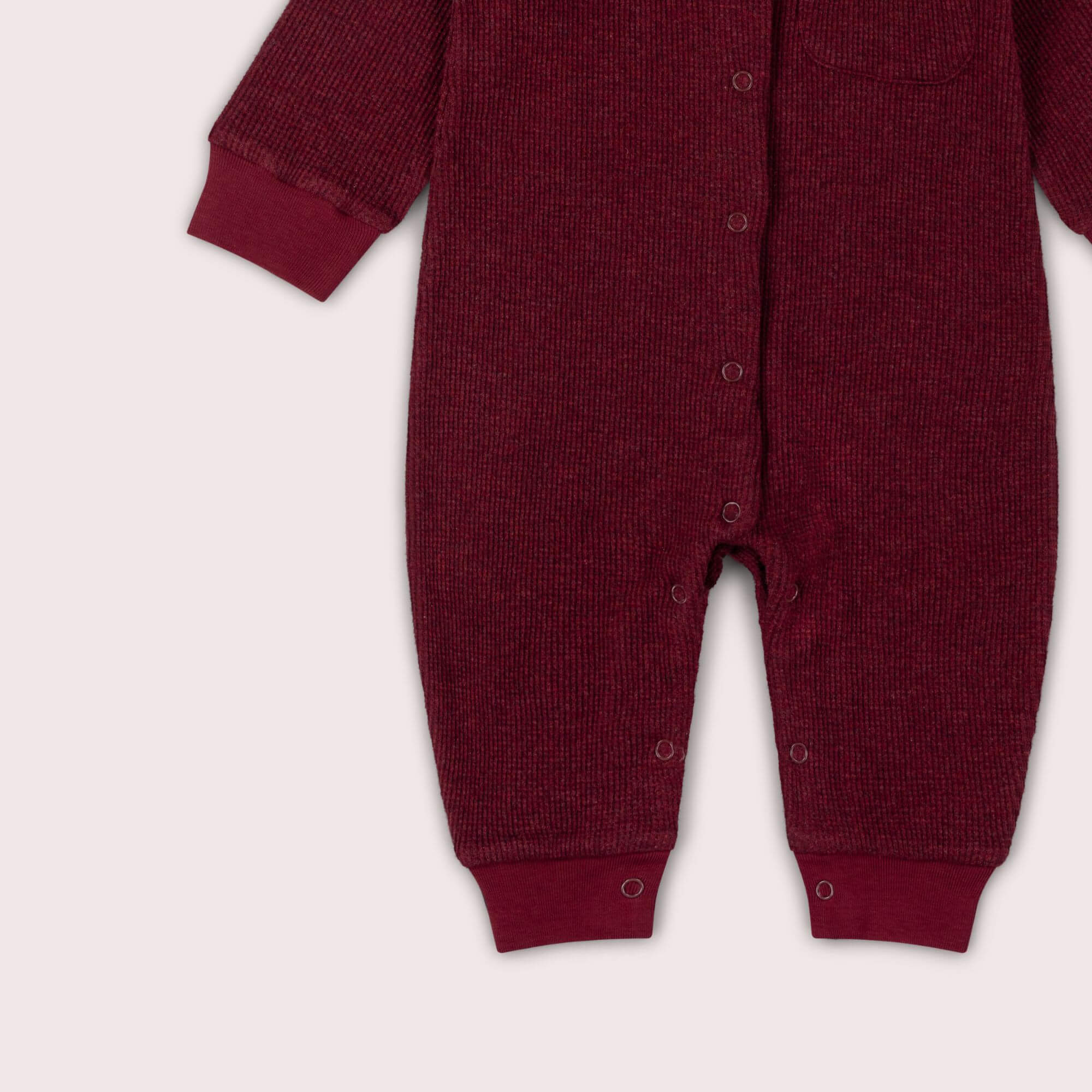 Rhubarb Organic Waffle Playsuit