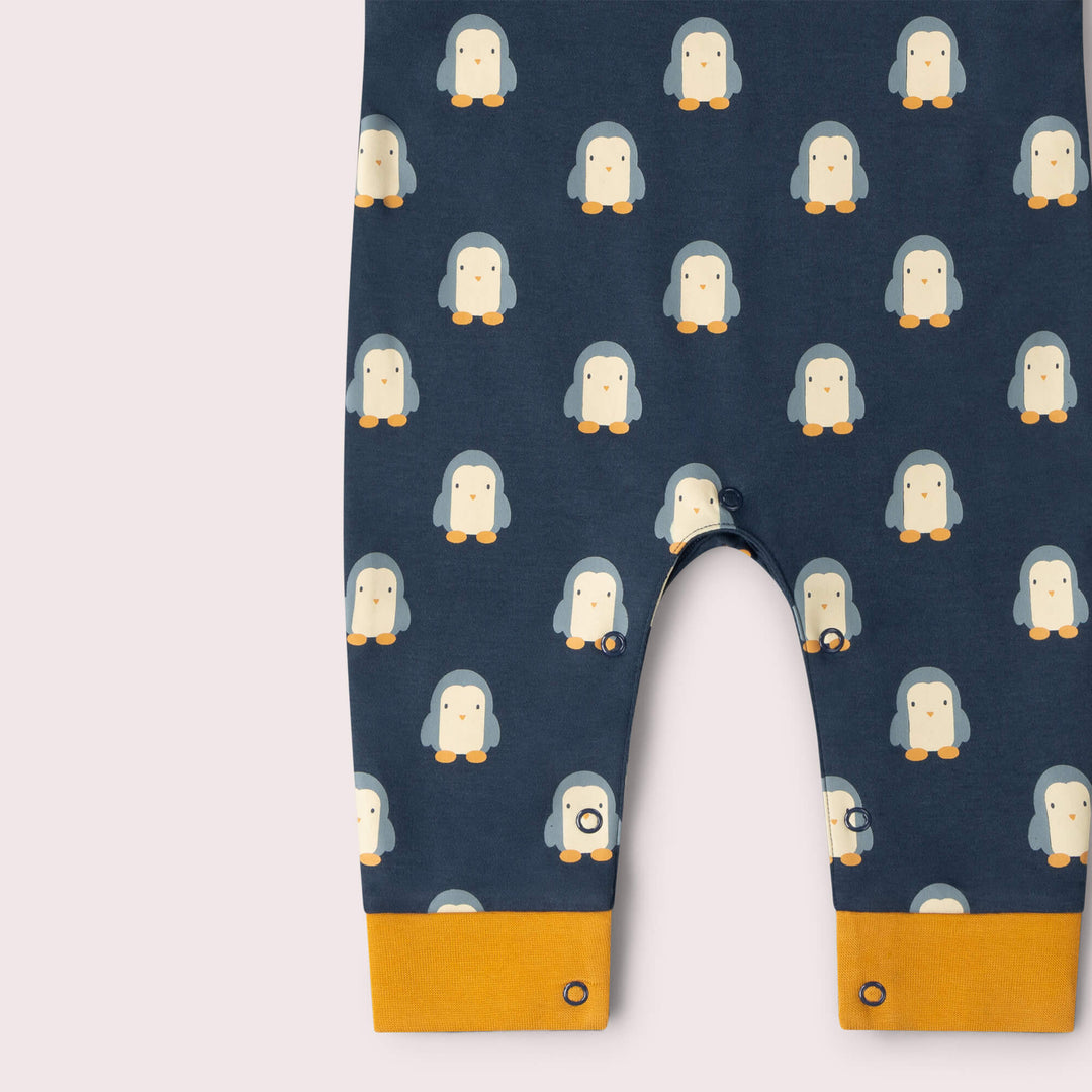 Blue Penguins Everyday Dungarees Navy / 3-4y